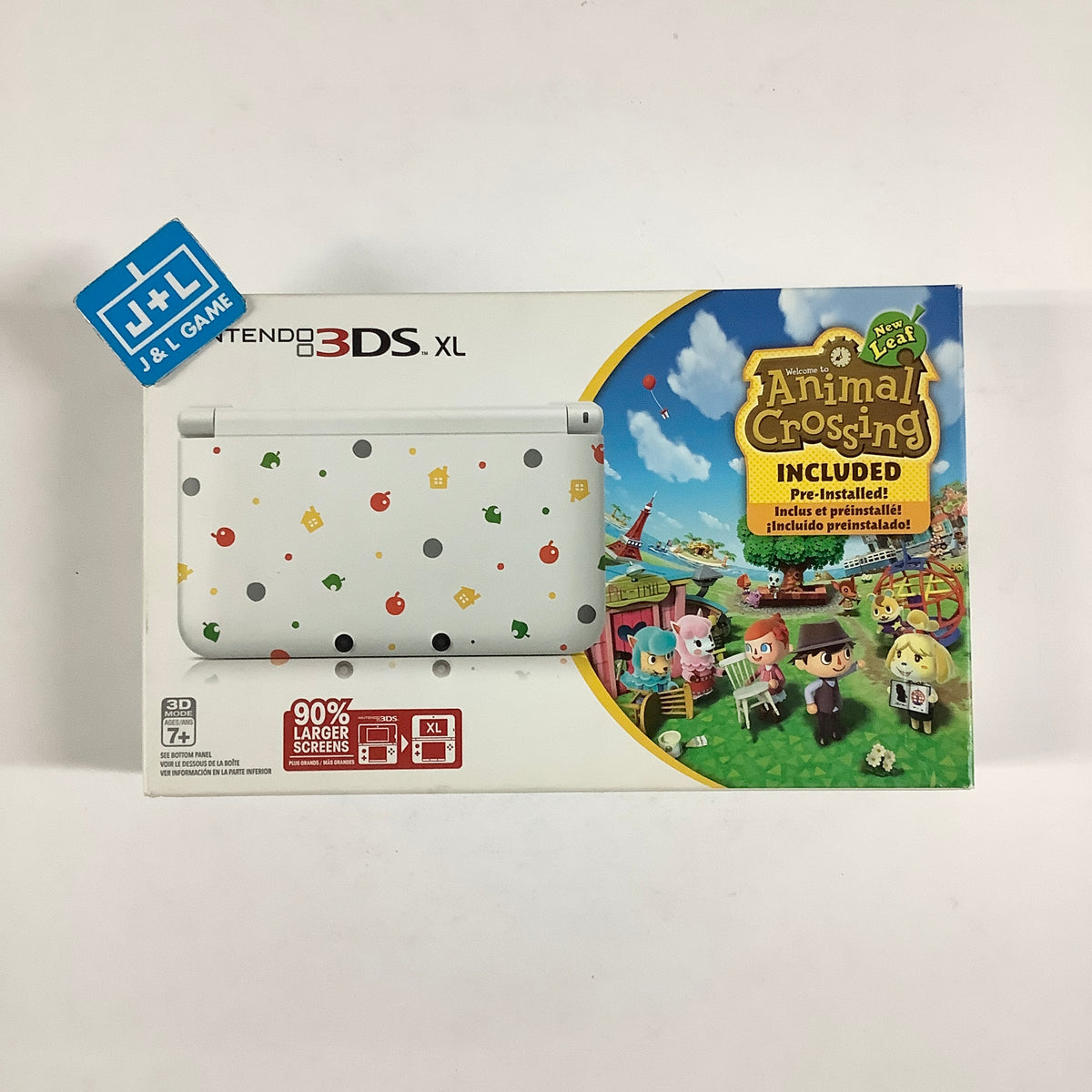 Nintendo 3DS XL Console (Animal Crossing Game Pre-Installed) - Nintendo 3DS Consoles Nintendo