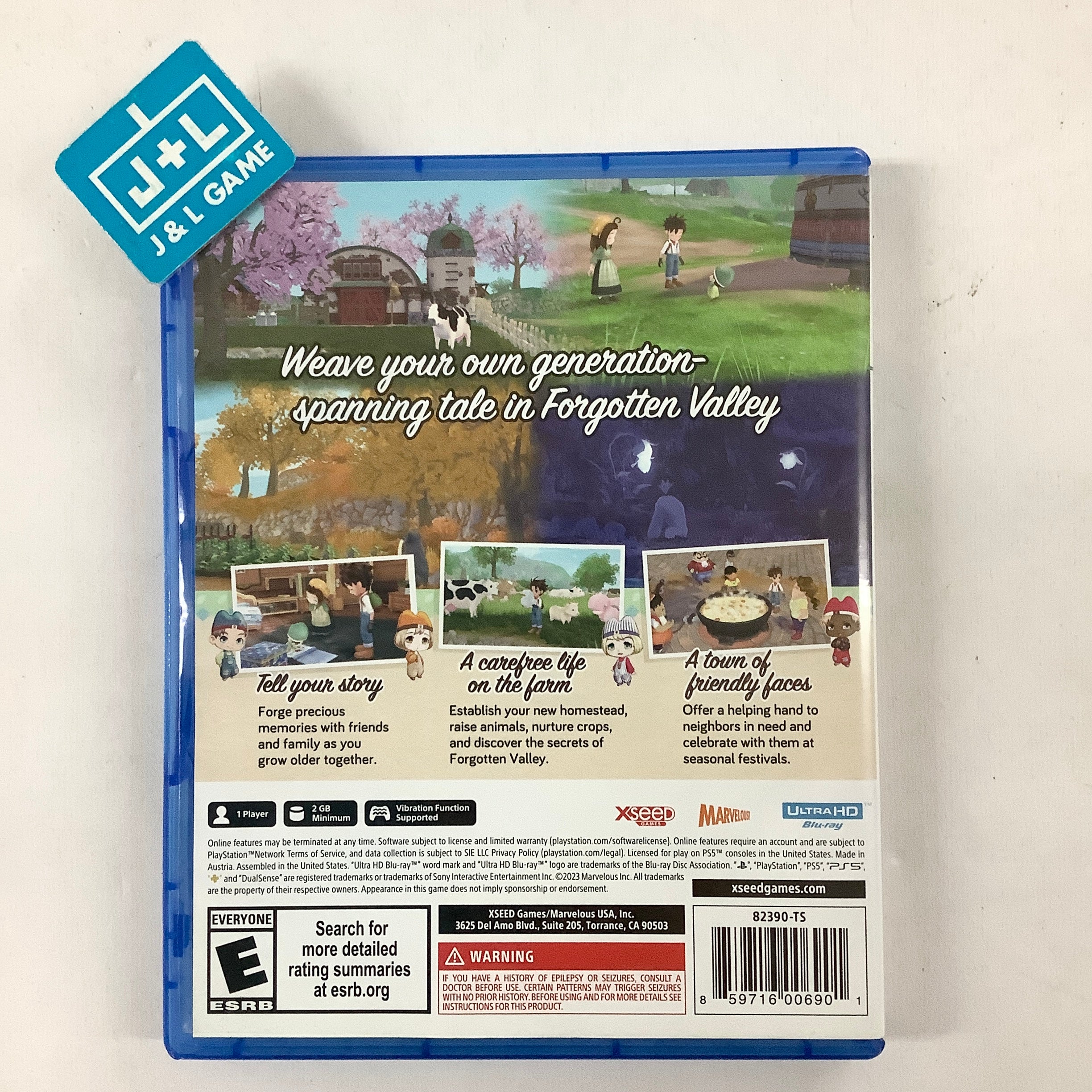 Story of Seasons: A Wonderful Life - (PS5) PlayStation 5 [Pre-Owned] Video Games XSEED Games