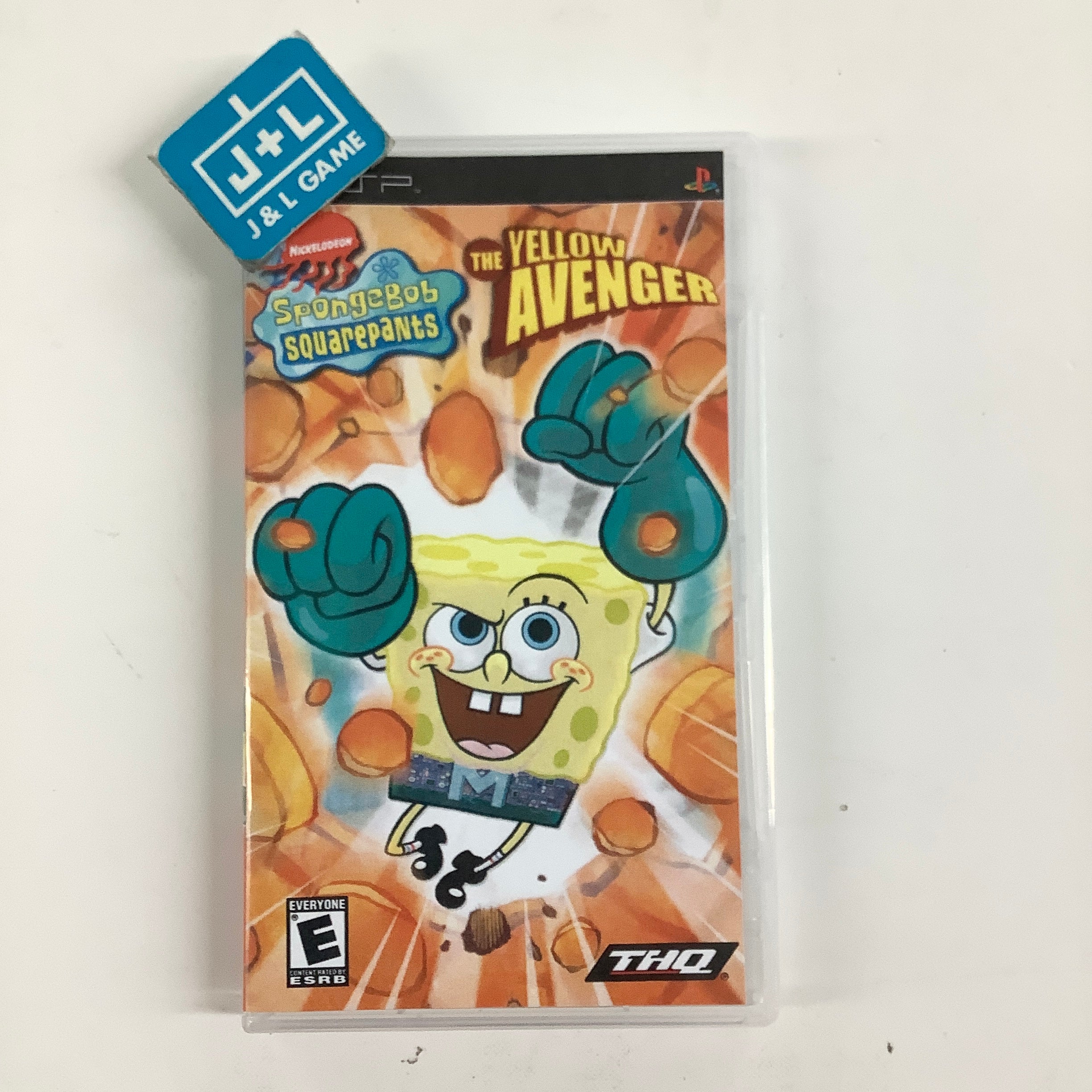 Spongebob Squarepants: The Yellow Avenger - Sony PSP [Pre-Owned] Video Games THQ