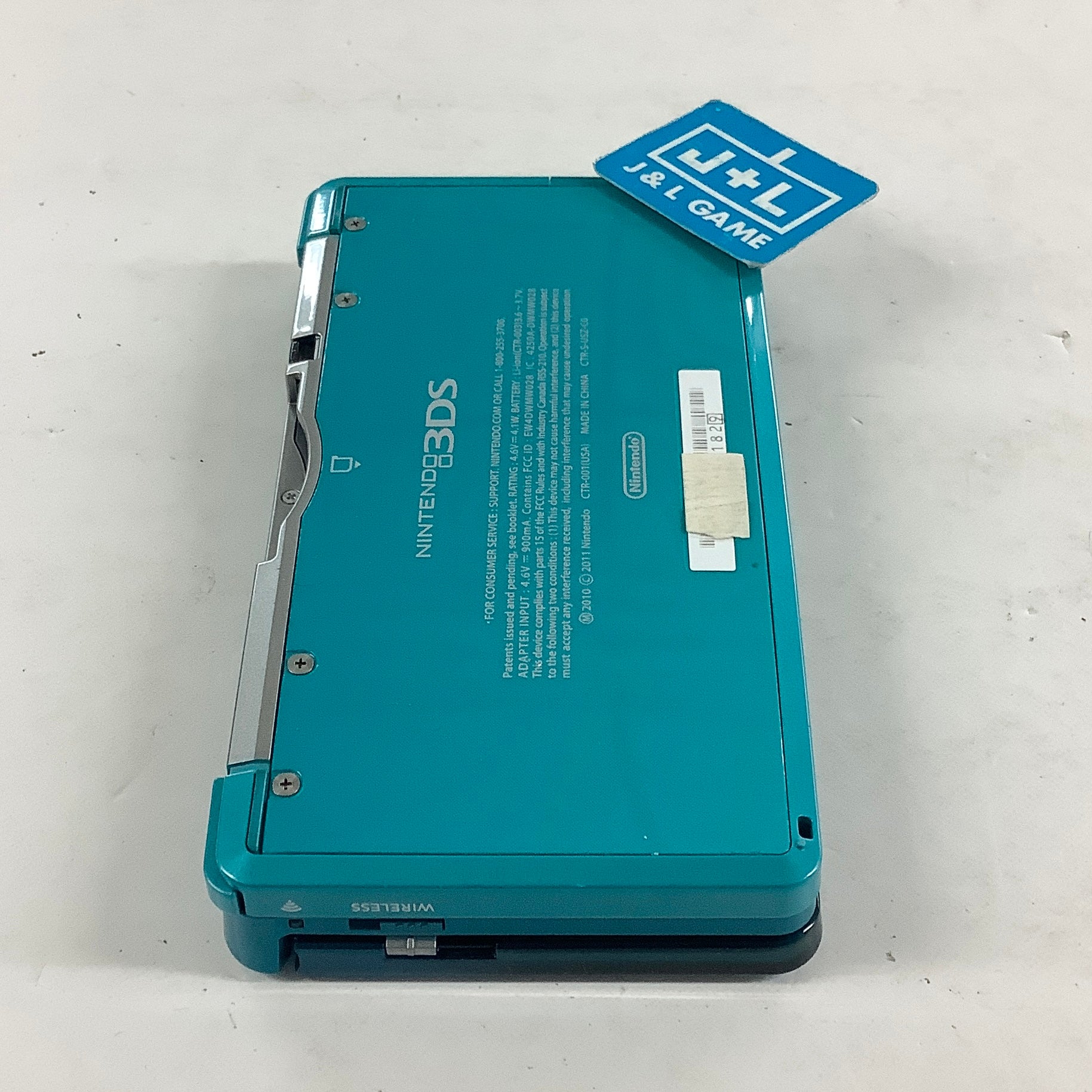 Nintendo 3DS Console (Aqua Blue) - Nintendo 3DS [Pre-Owned] Consoles Nintendo