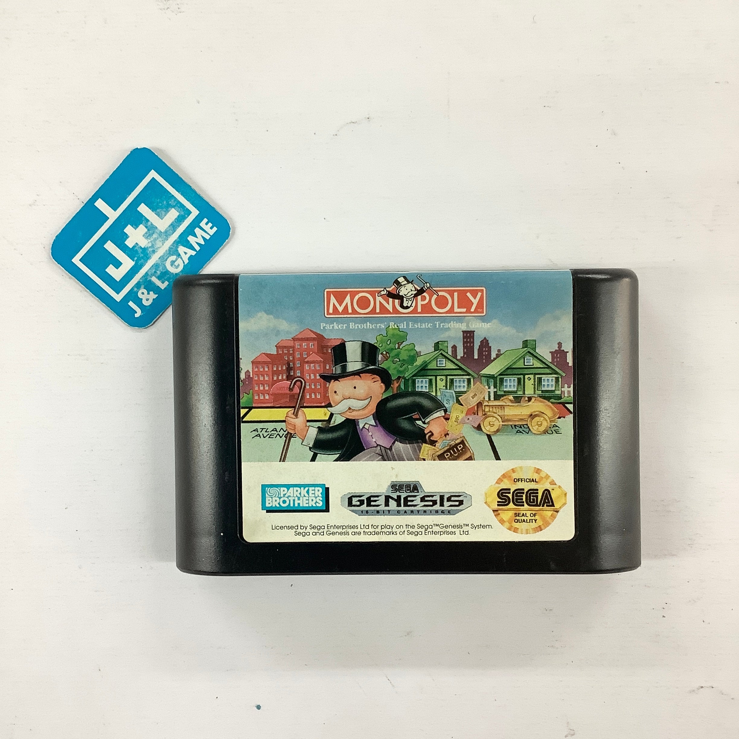Monopoly - (SG) SEGA Genesis [Pre-Owned] Video Games Parker Brothers   