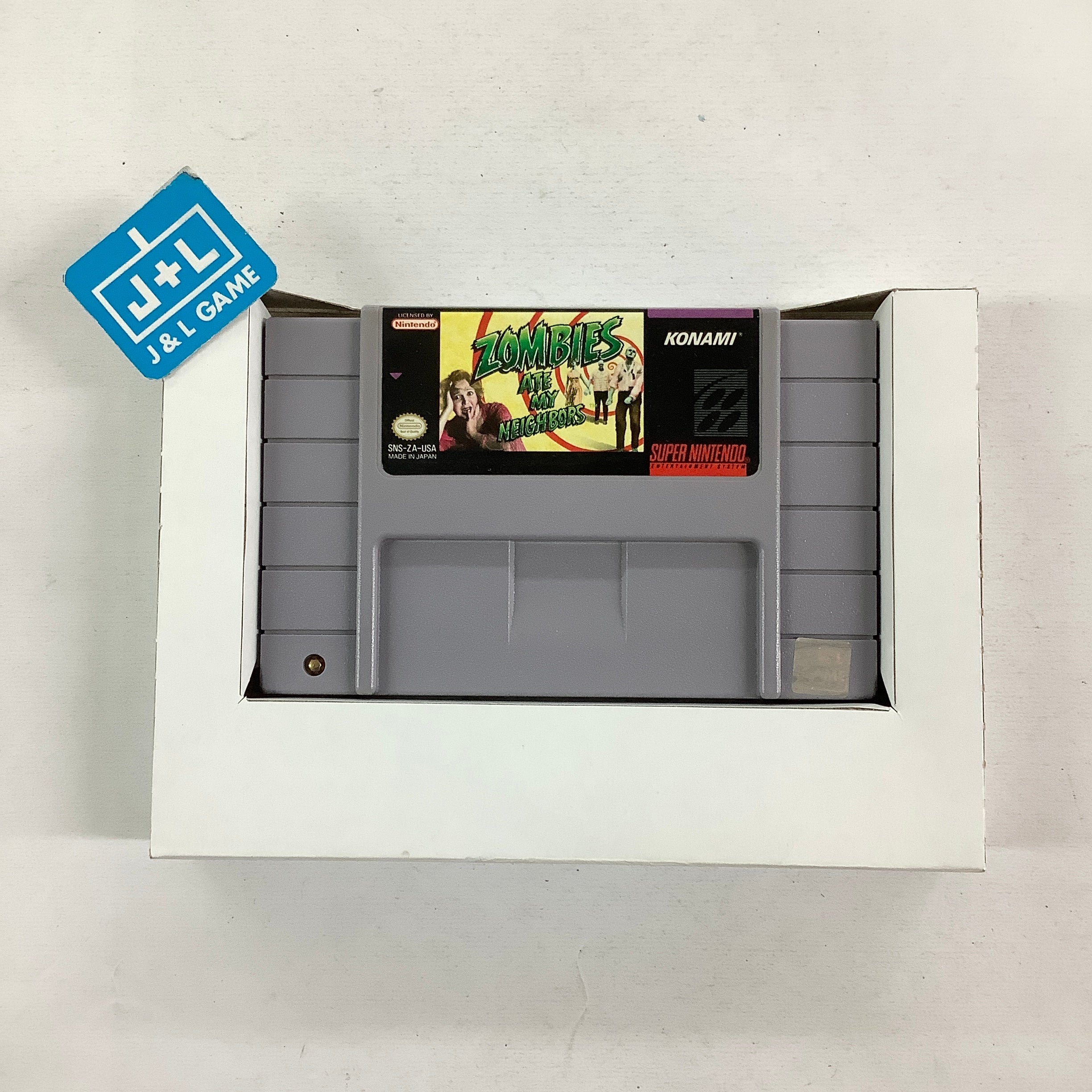 Zombies Ate My Neighbors - (SNES) Super Nintendo [Pre-Owned] Video Games Konami