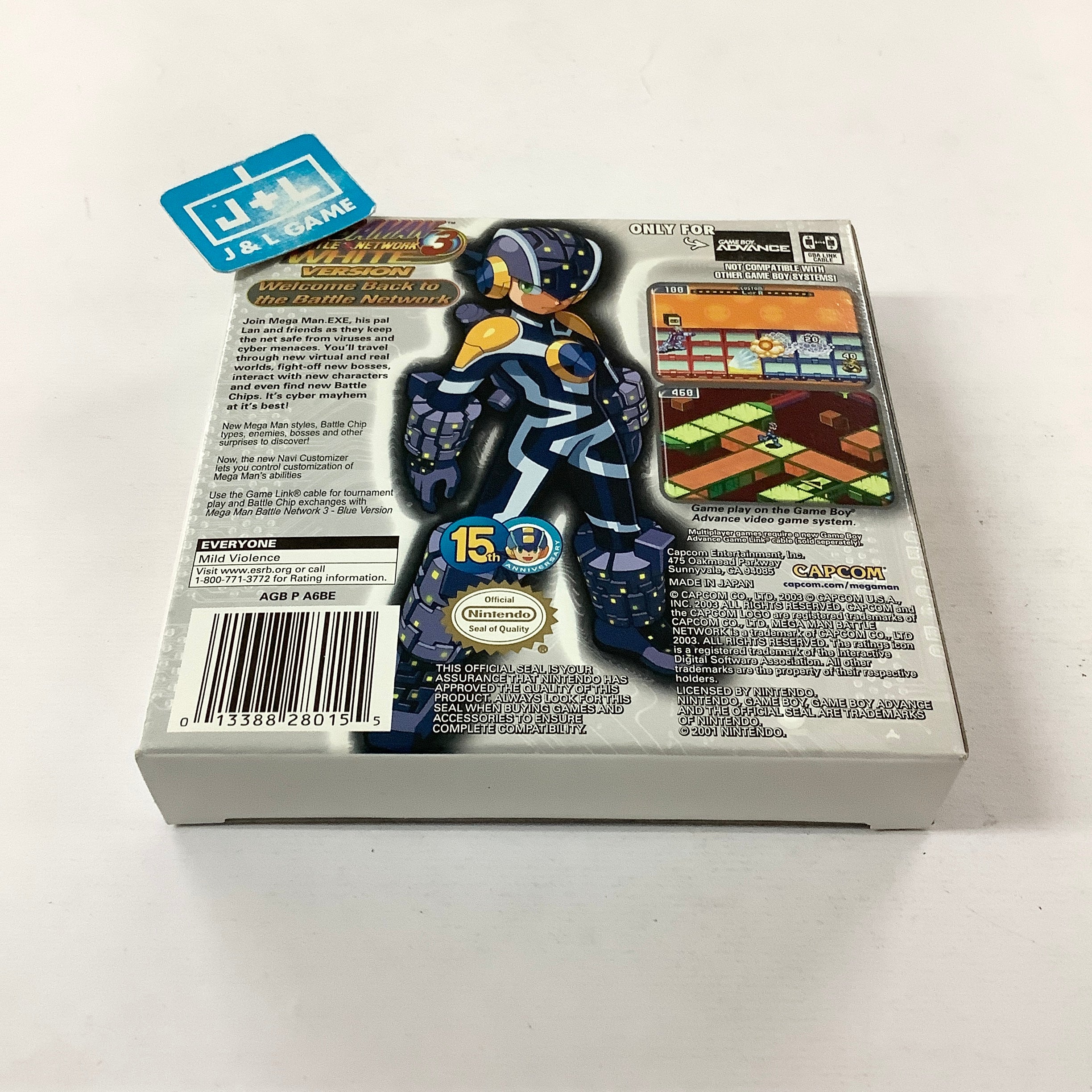 Mega Man Battle Network 3: White Version - (GBA) Game Boy Advance [Pre-Owned] Video Games Capcom   