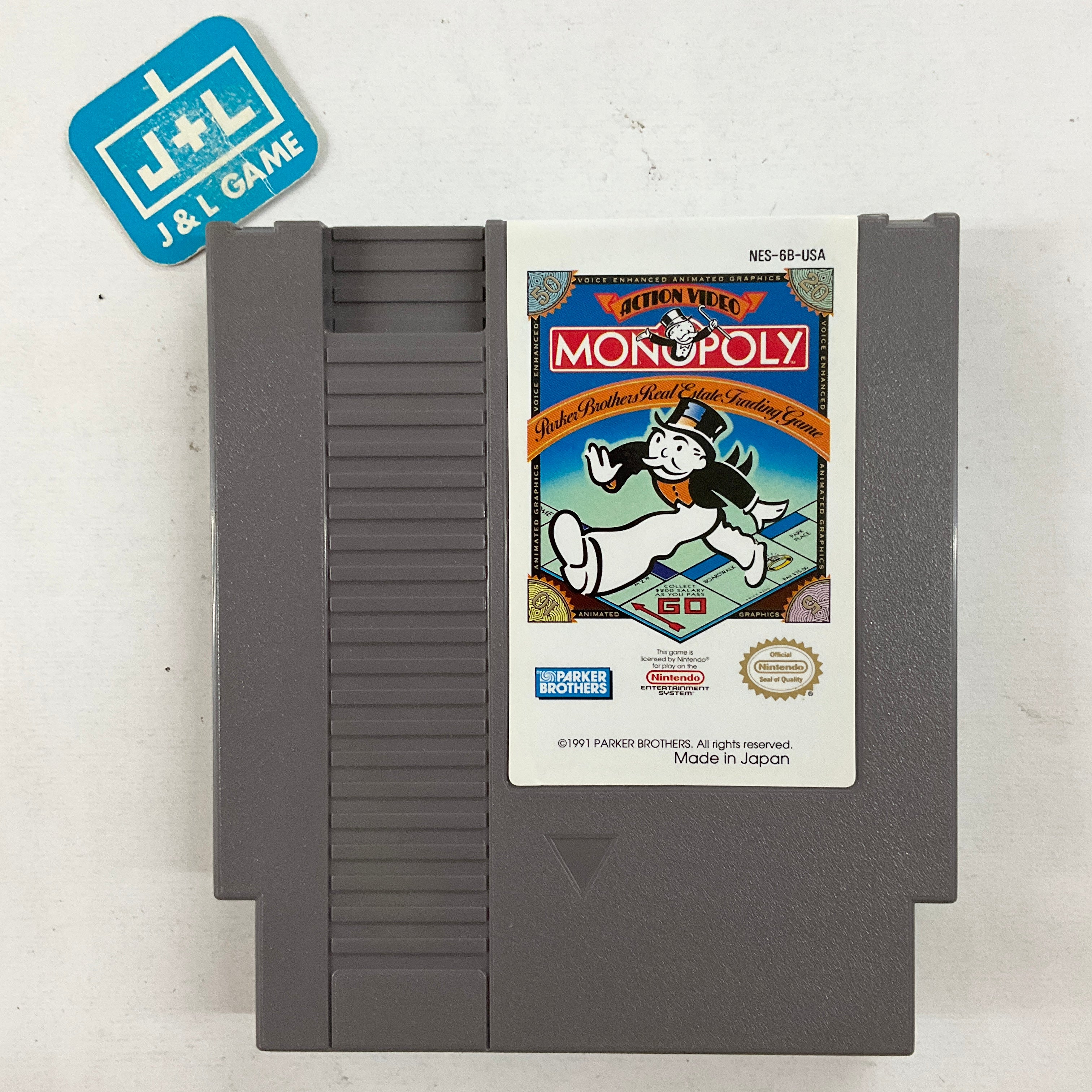Monopoly - (NES) Nintendo Entertainment System [Pre-Owned] Video Games Parker Brothers   