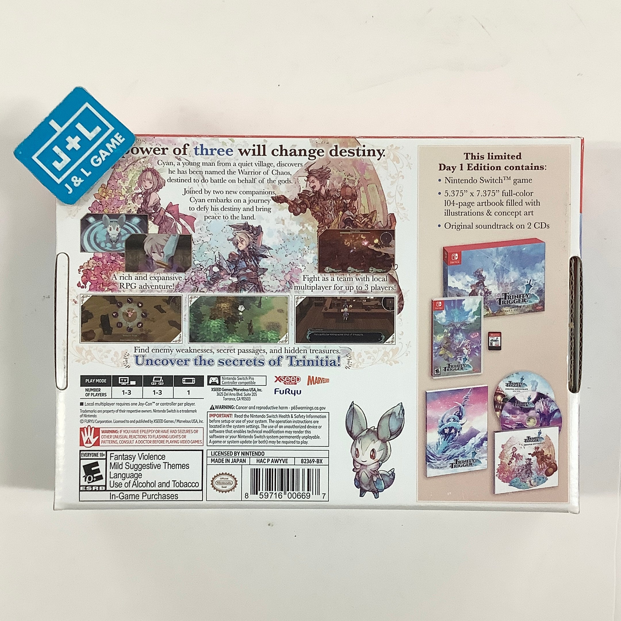 Trinity Trigger (Day 1 Edition) - (NSW) Nintendo Switch [Pre-Owned] Video Games XSEED Games