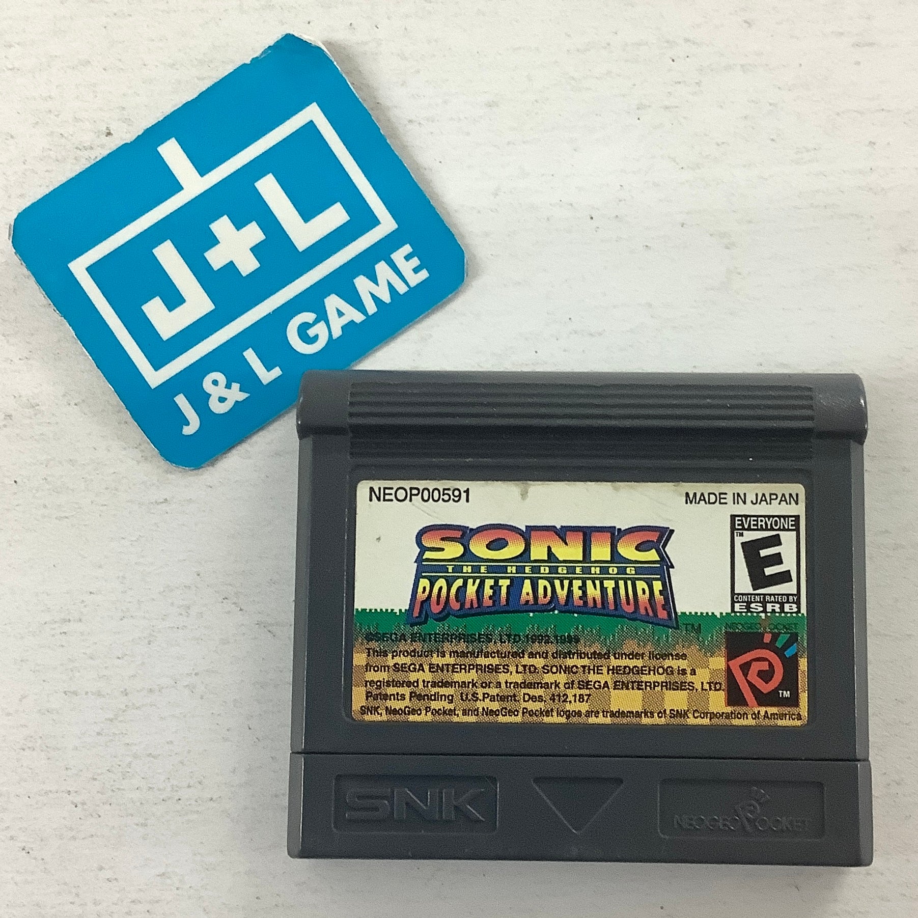 Sonic the Hedgehog: Pocket Adventure - SNK NeoGeo Pocket Color  [Pre-Owned] Video Games SNK   