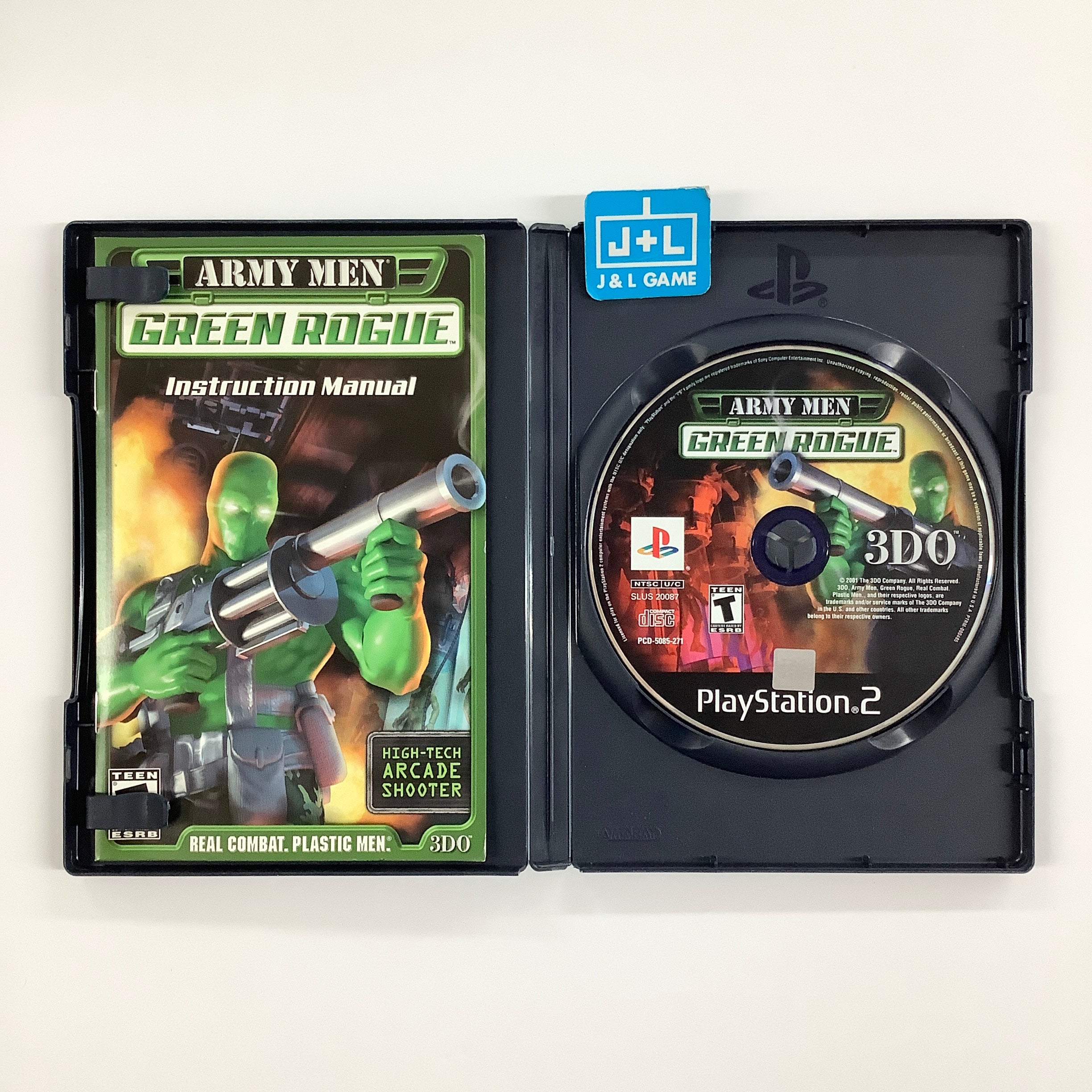 Army Men: Green Rogue - (PS2) PlayStation 2 [Pre-Owned] Video Games 3DO