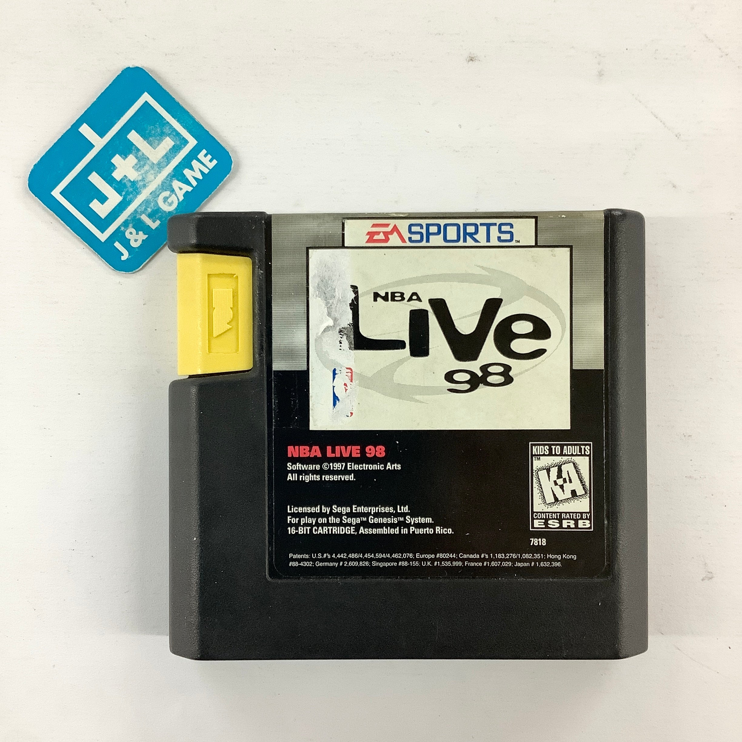 NBA Live 98 - (SG) SEGA Genesis [Pre-Owned] | J&L Game