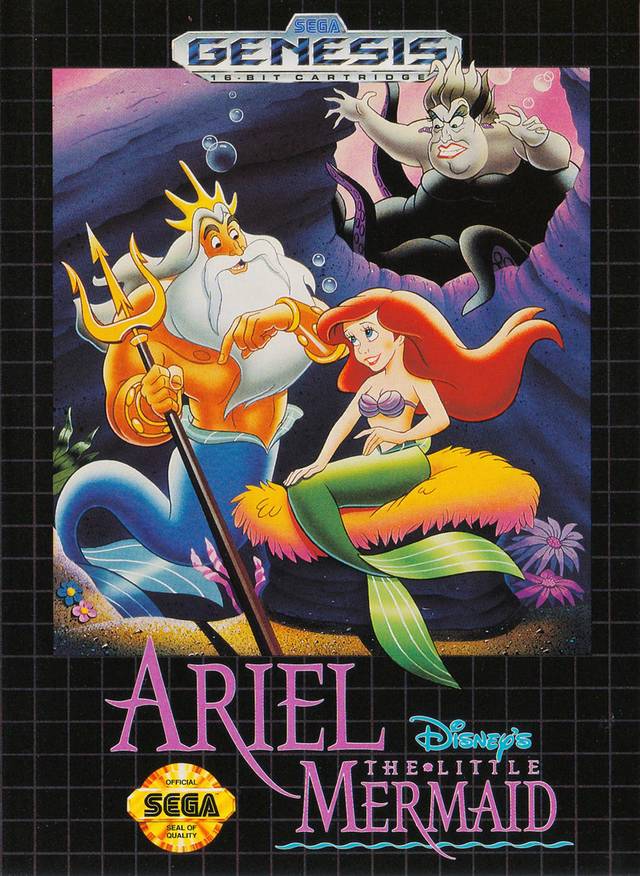 Ariel: The Little Mermaid - (SG) SEGA Genesis [Pre-Owned] Video Games Acclaim   