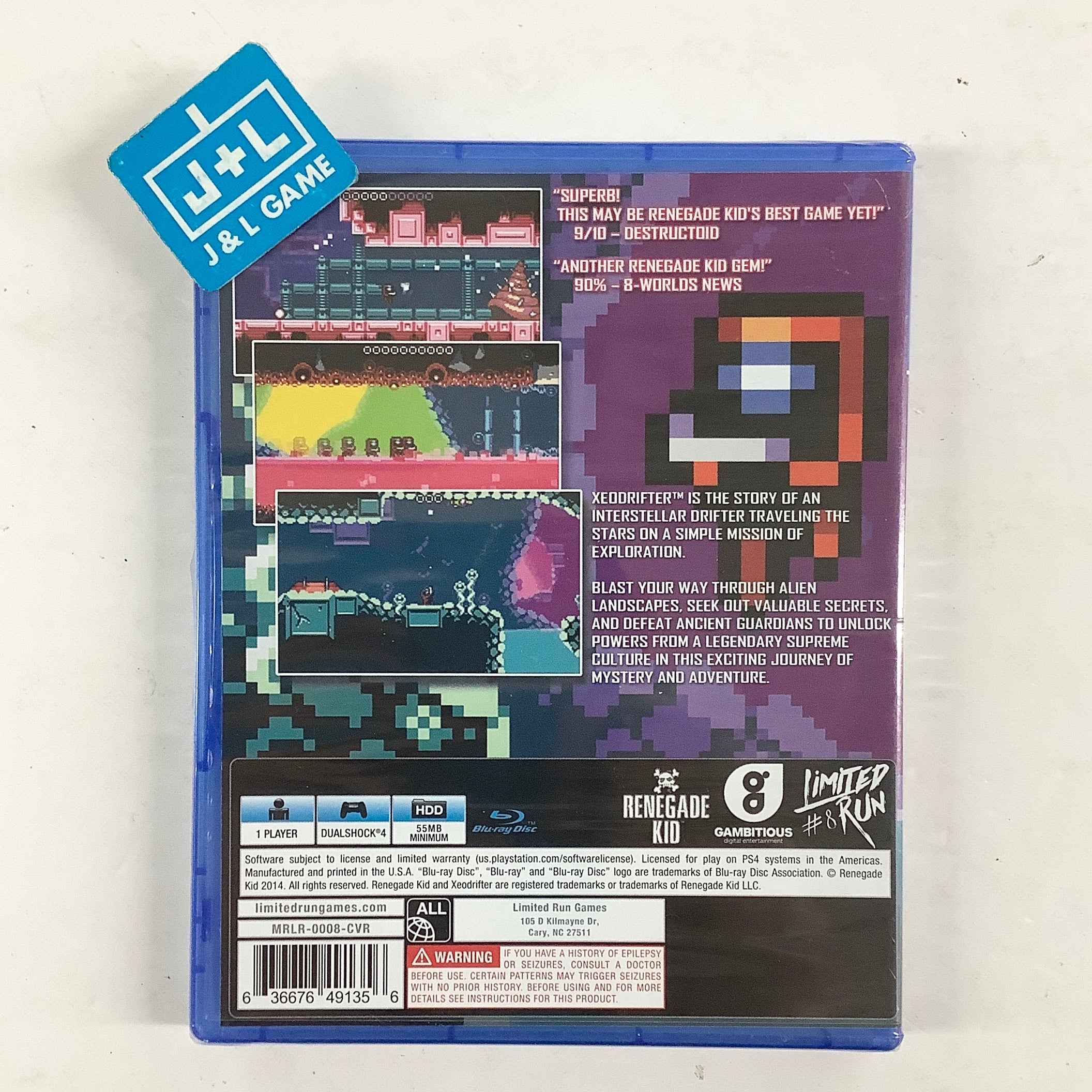 Xeodrifter (Limited Run #8) - (PS4) PlayStation 4 Video Games Limited Run Games