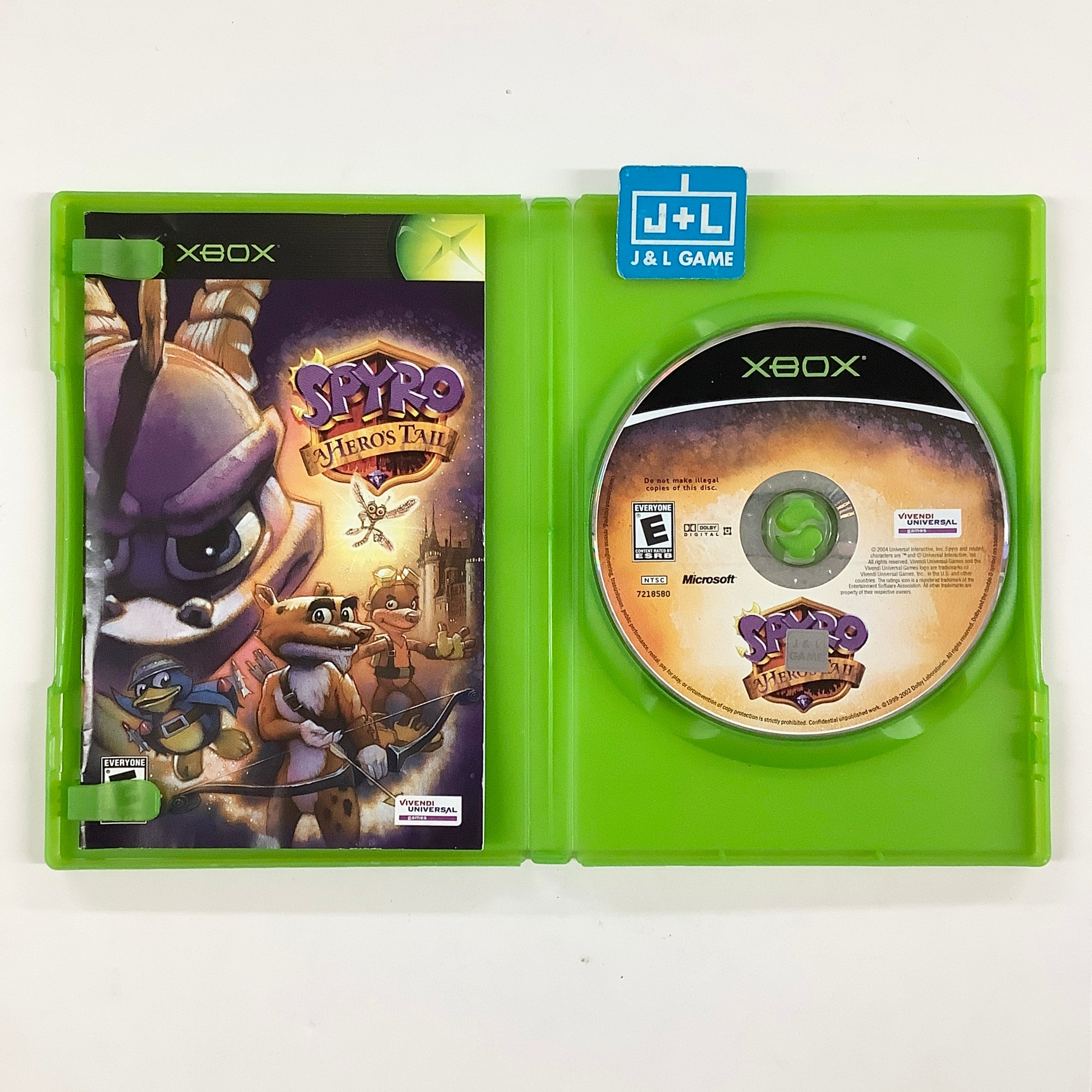 Spyro: A Hero's Tail - (XB) Xbox [PRe-Owned] Video Games VU Games