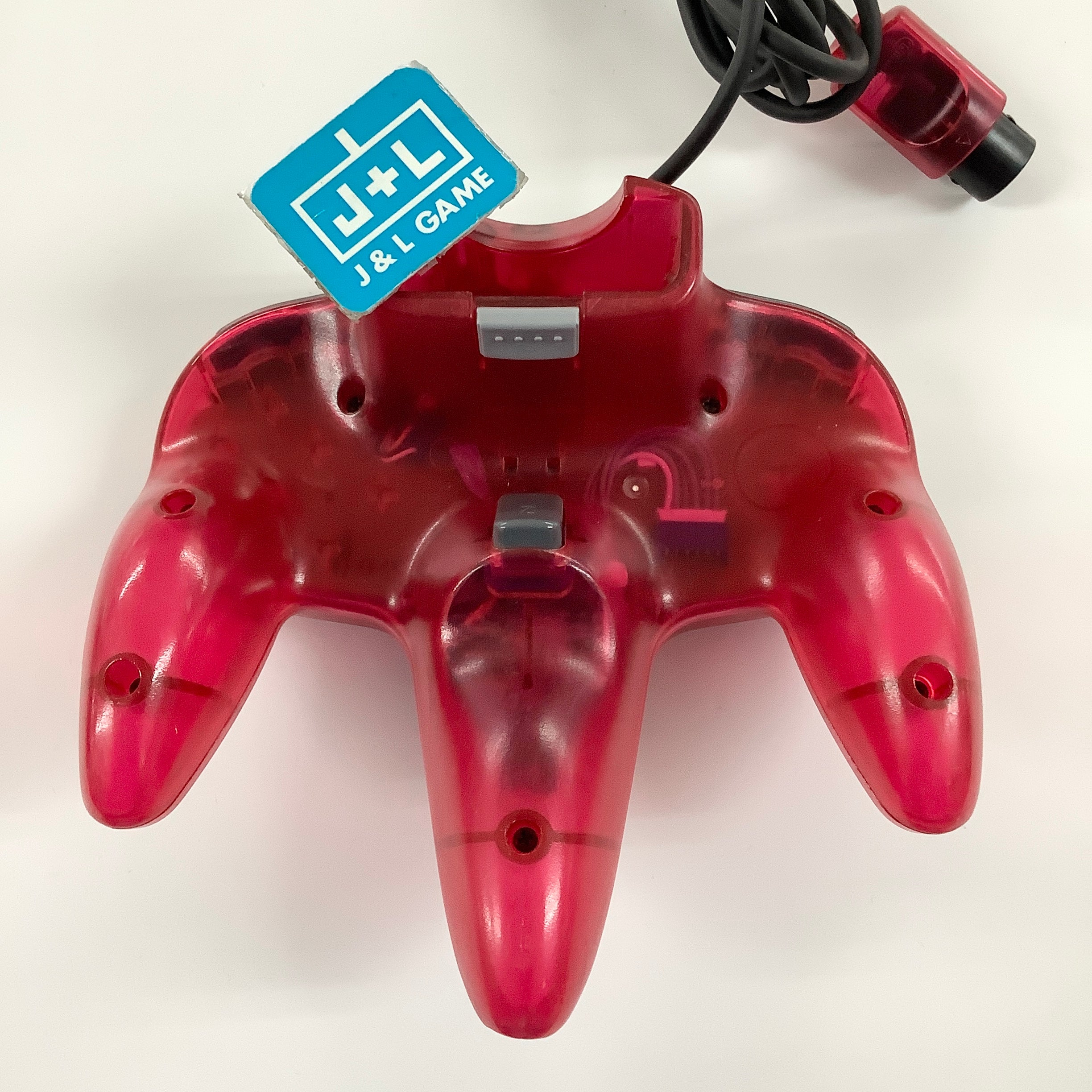 Nintendo 64 Controller (Clear Red) - (N64) Nintendo 64 [Pre-Owned] Accessories Nintendo