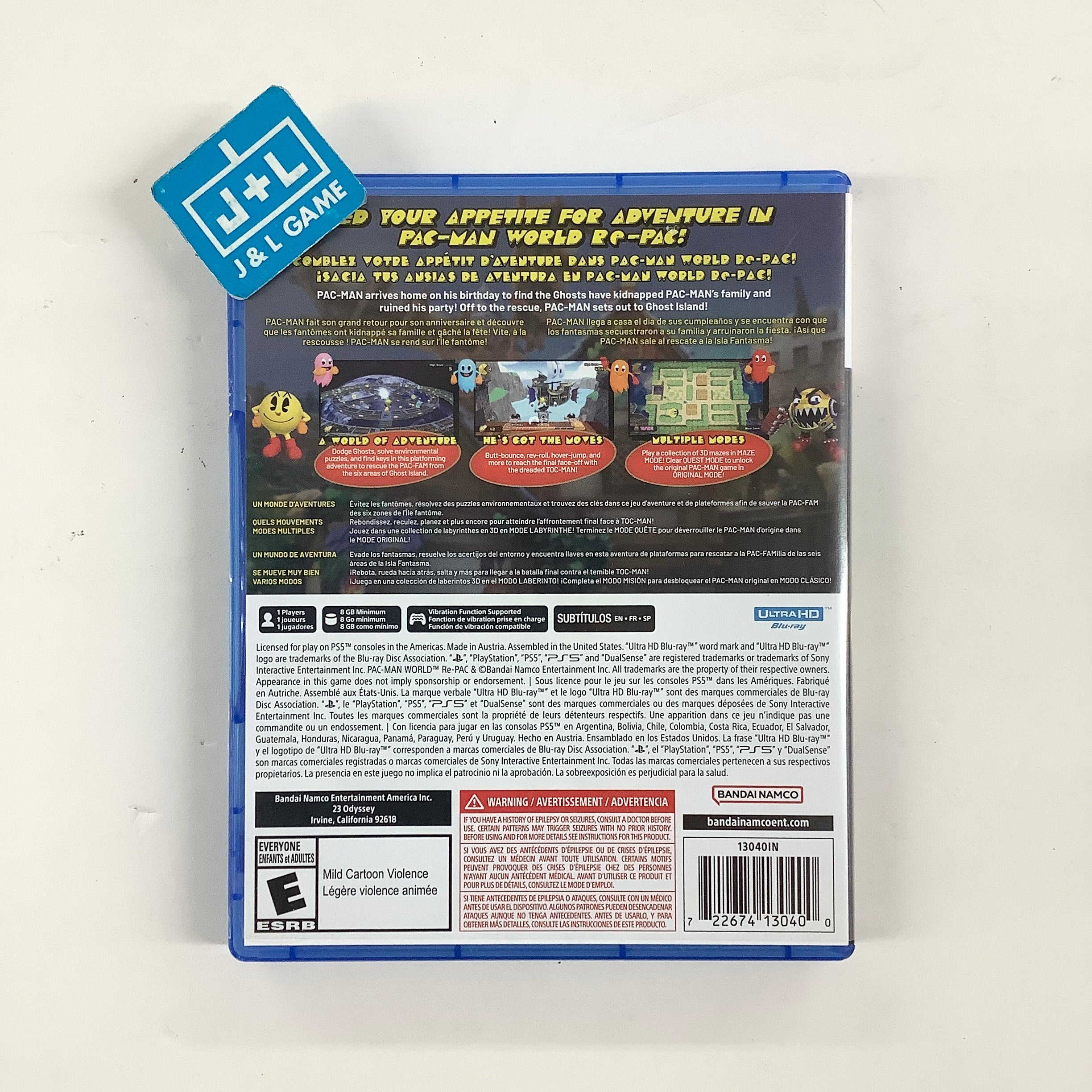 Pac-Man World: Re-PAC - (PS5) PlayStation 5 [Pre-Owned] Video Games BANDAI NAMCO Entertainment