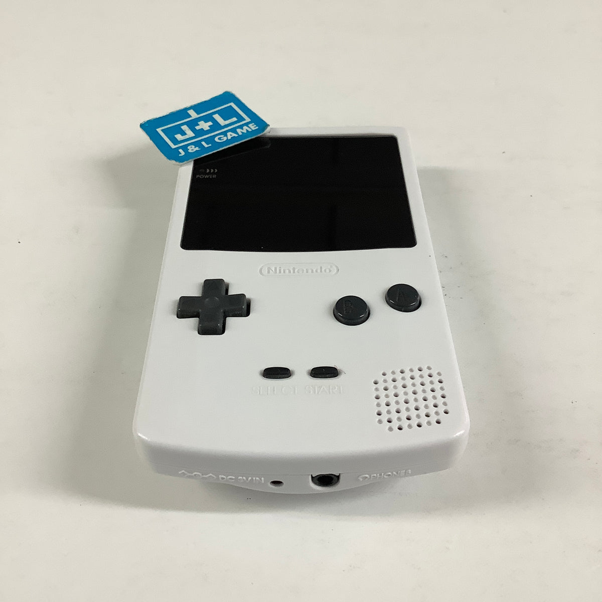 Nintendo Game Boy Color Console (White with Backlight) - (GBC) Game Boy Color [Pre-Owned]