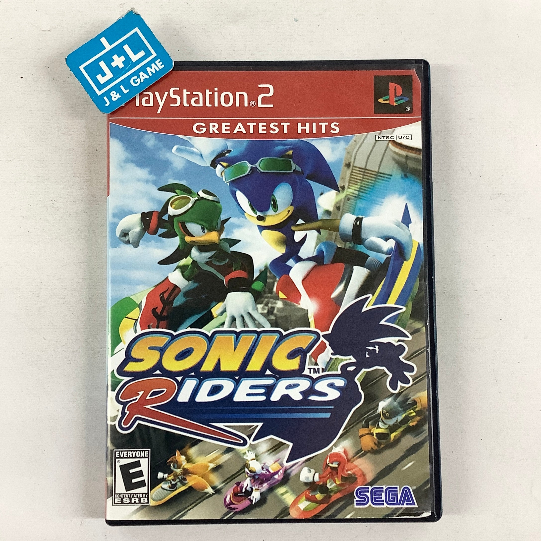 Sonic Riders (Greatest Hits) - (PS2) PlayStation 2 [Pre-Owned] Video Games Sega