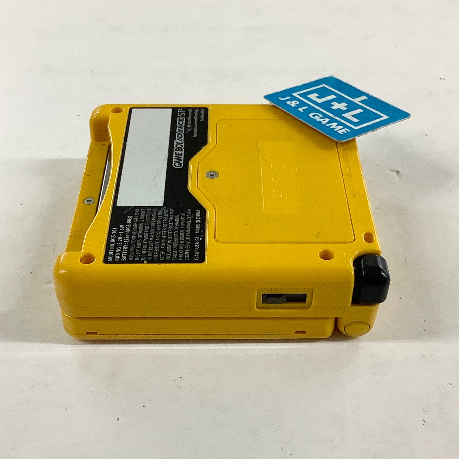 Nintendo Game Boy Advance SP Console AGS - 101 (Pikachu) - (GBA) Game Boy Advance SP [Pre-Owned] CONSOLE Nintendo