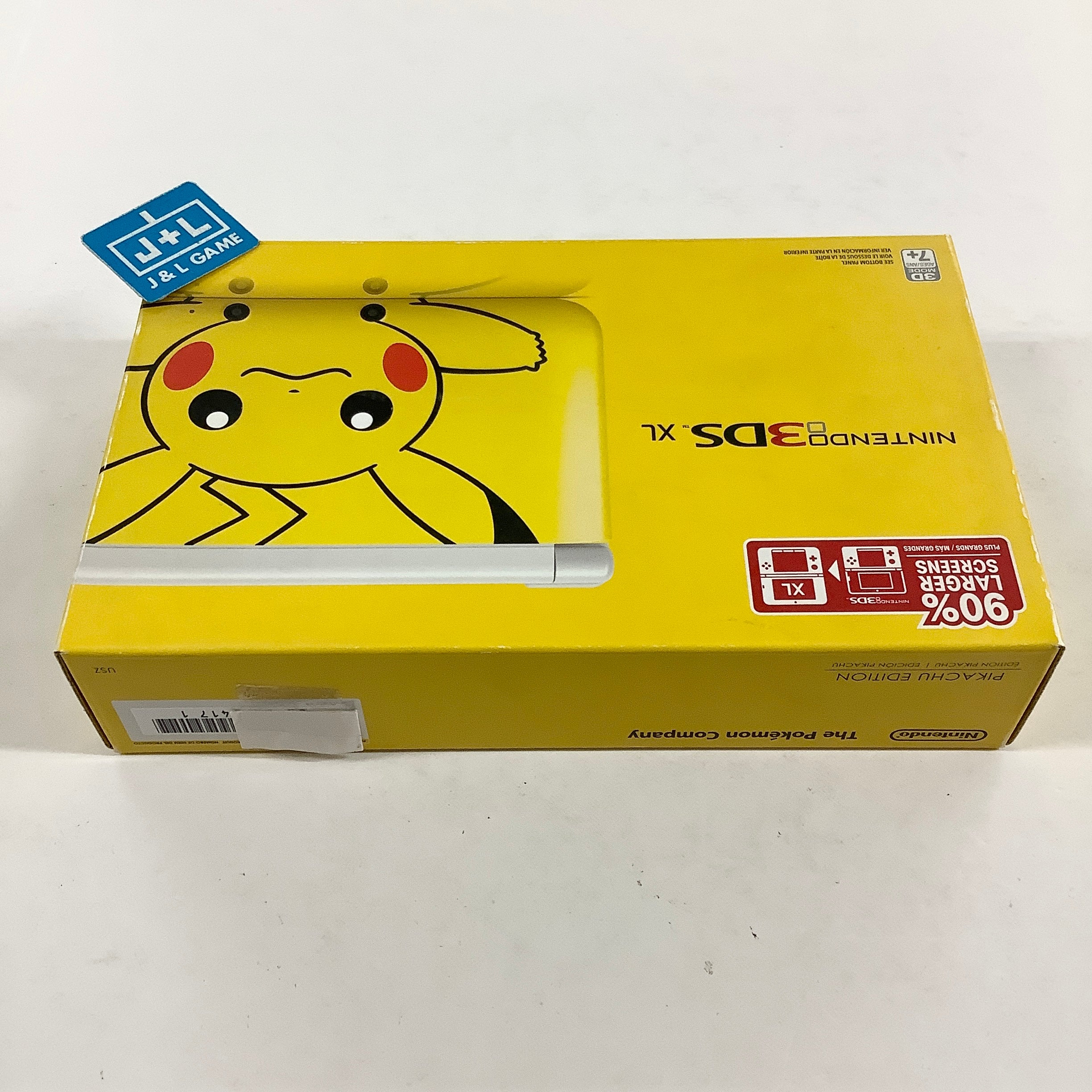 Nintendo 3DS XL Console (Yellow Pikachu Edition) - Nintendo 3DS Consoles Nintendo
