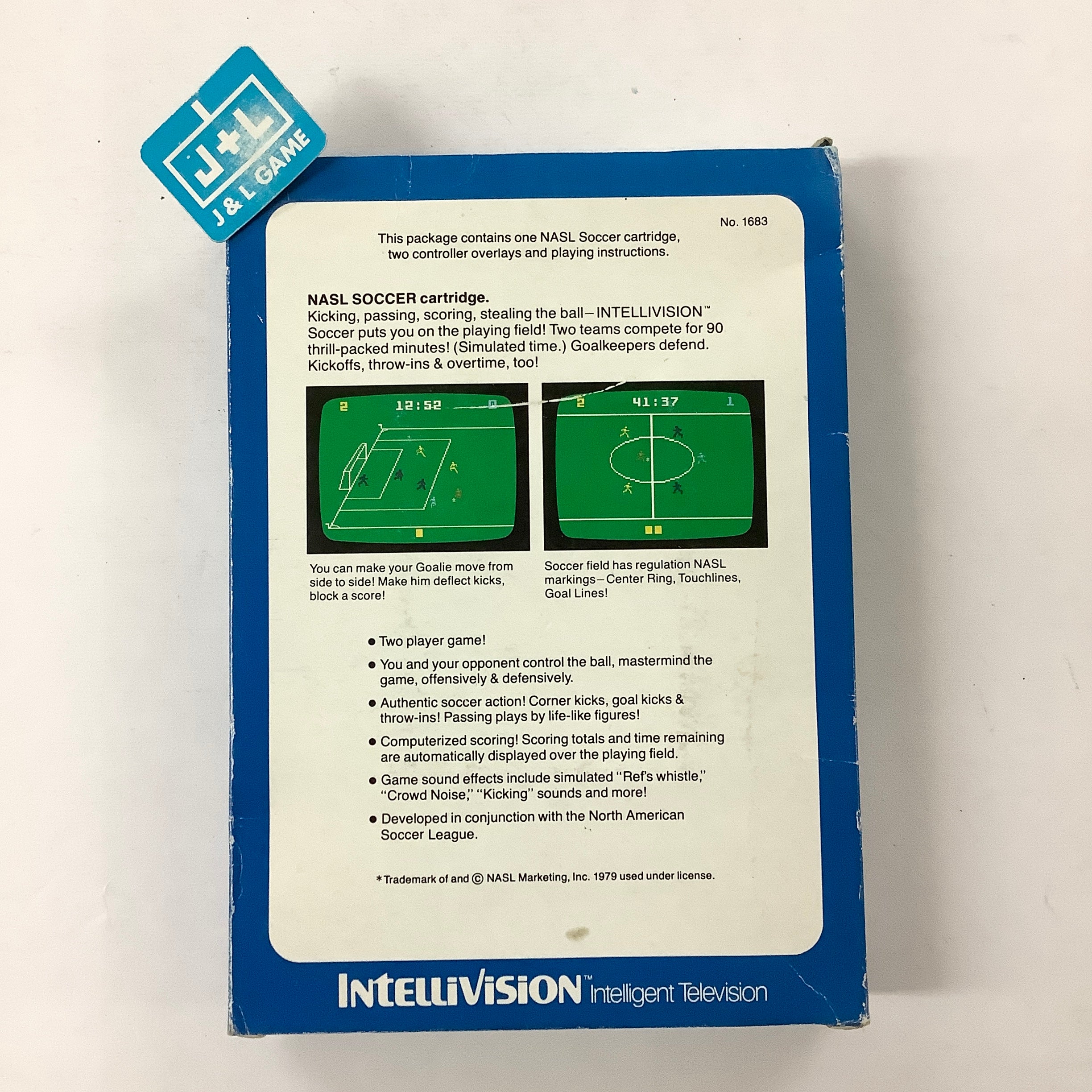 NASL Soccer - (INTV) Intellivision [Pre-Owned] Video Games Mattel   