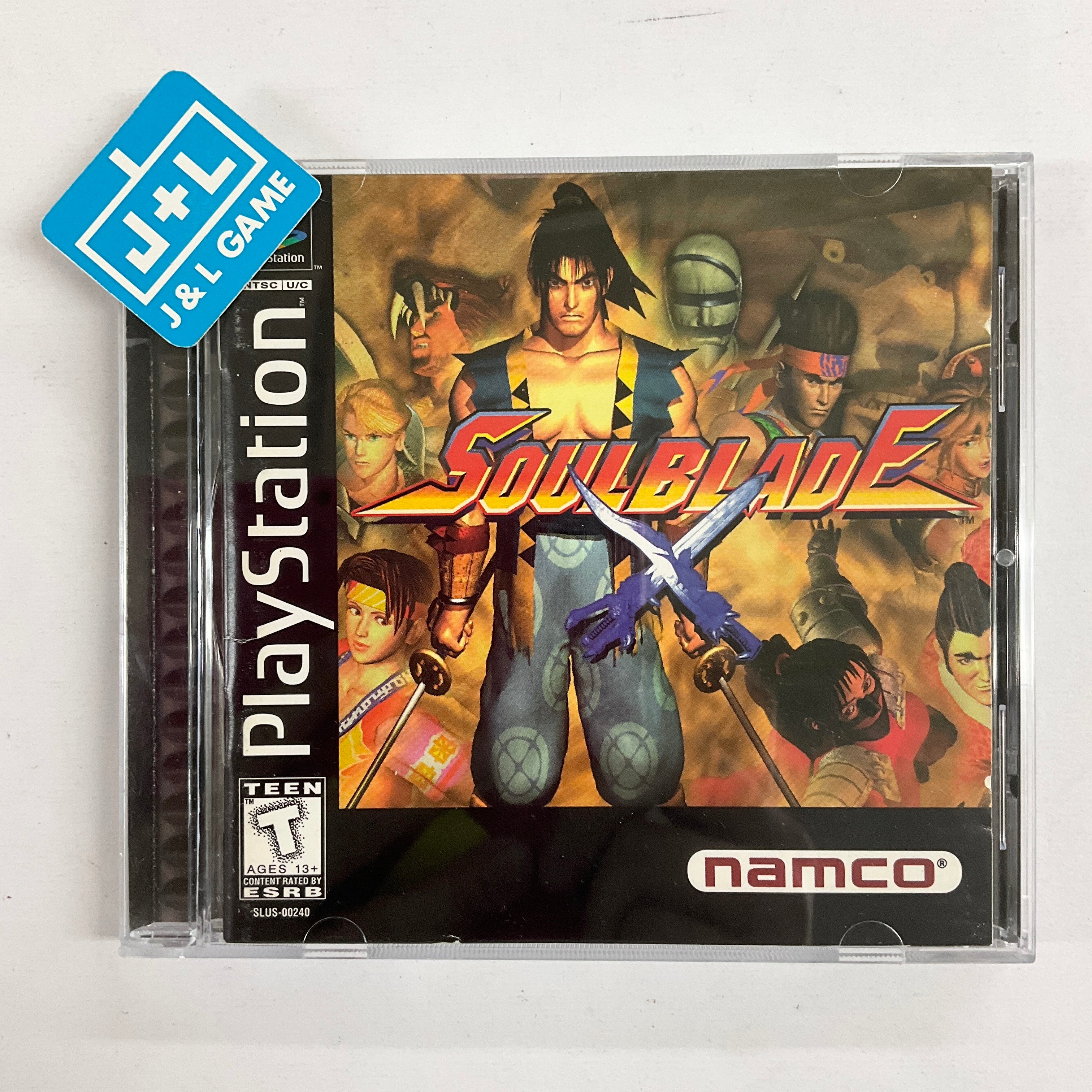Soul Blade - (PS1) PlayStation 1 [Pre-Owned] Video Games Namco   