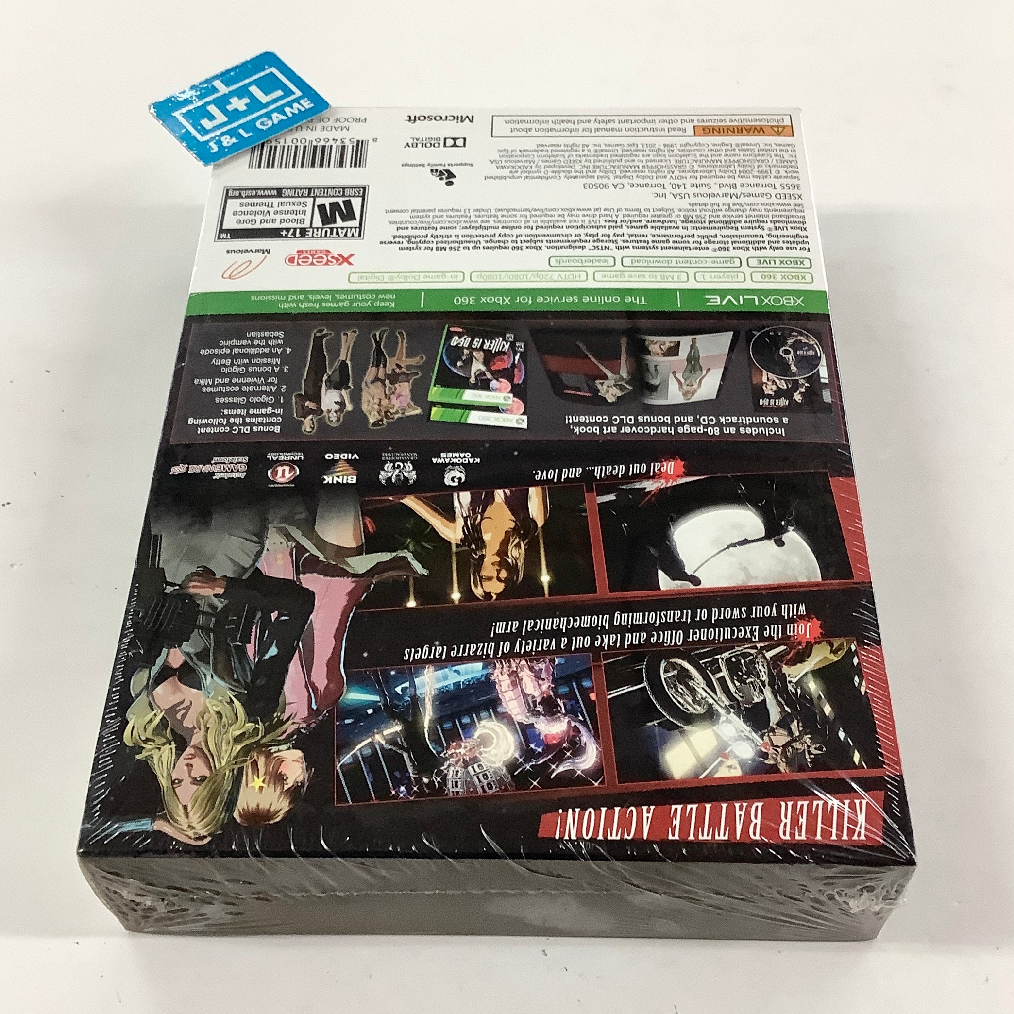 Killer Is Dead (Limited Edition) - Xbox 360 Video Games XSEED Games