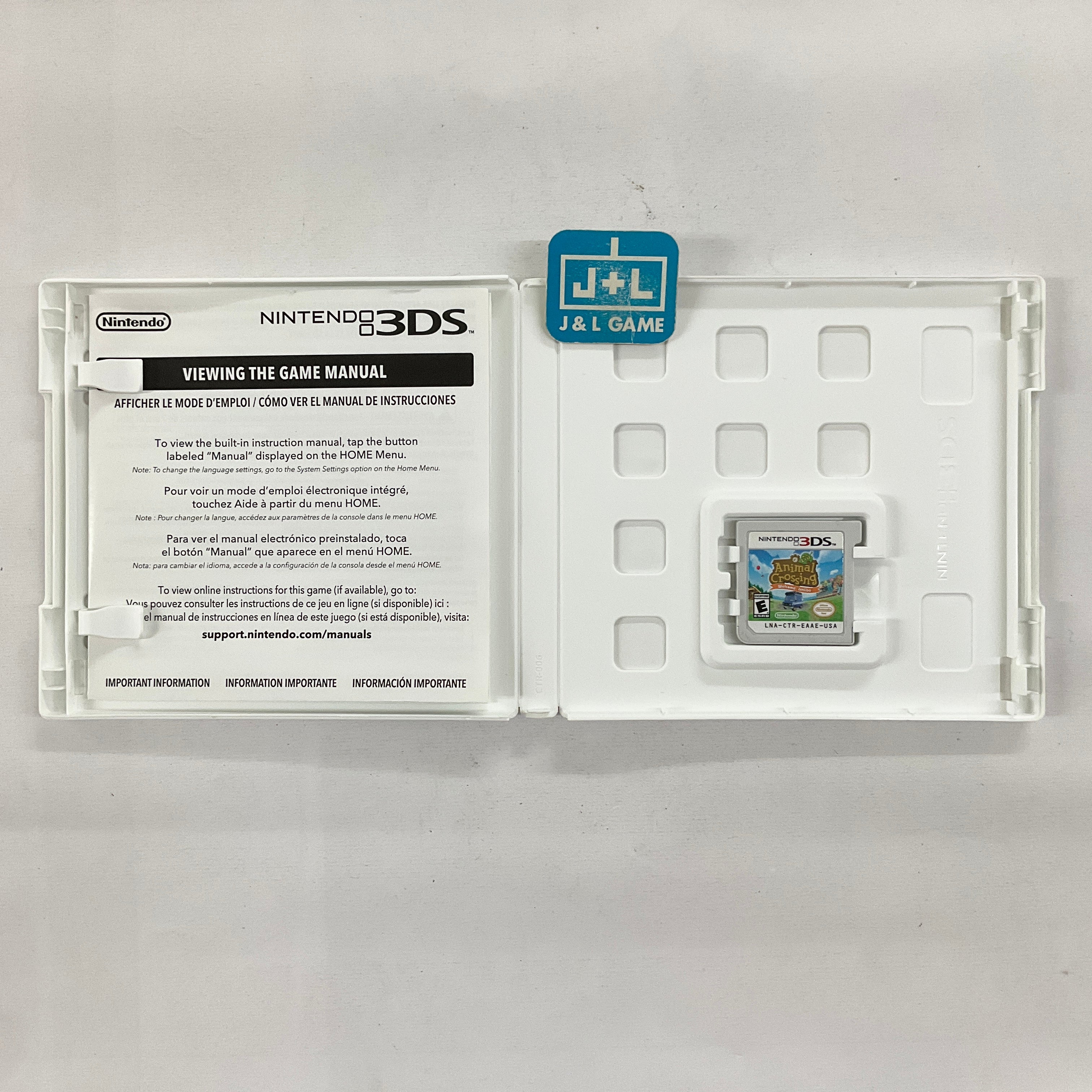 Animal Crossing New Leaf - Welcome Amiibo (Nintendo Selects) - Nintendo 3DS [Pre-Owned] Video Games Nintendo   