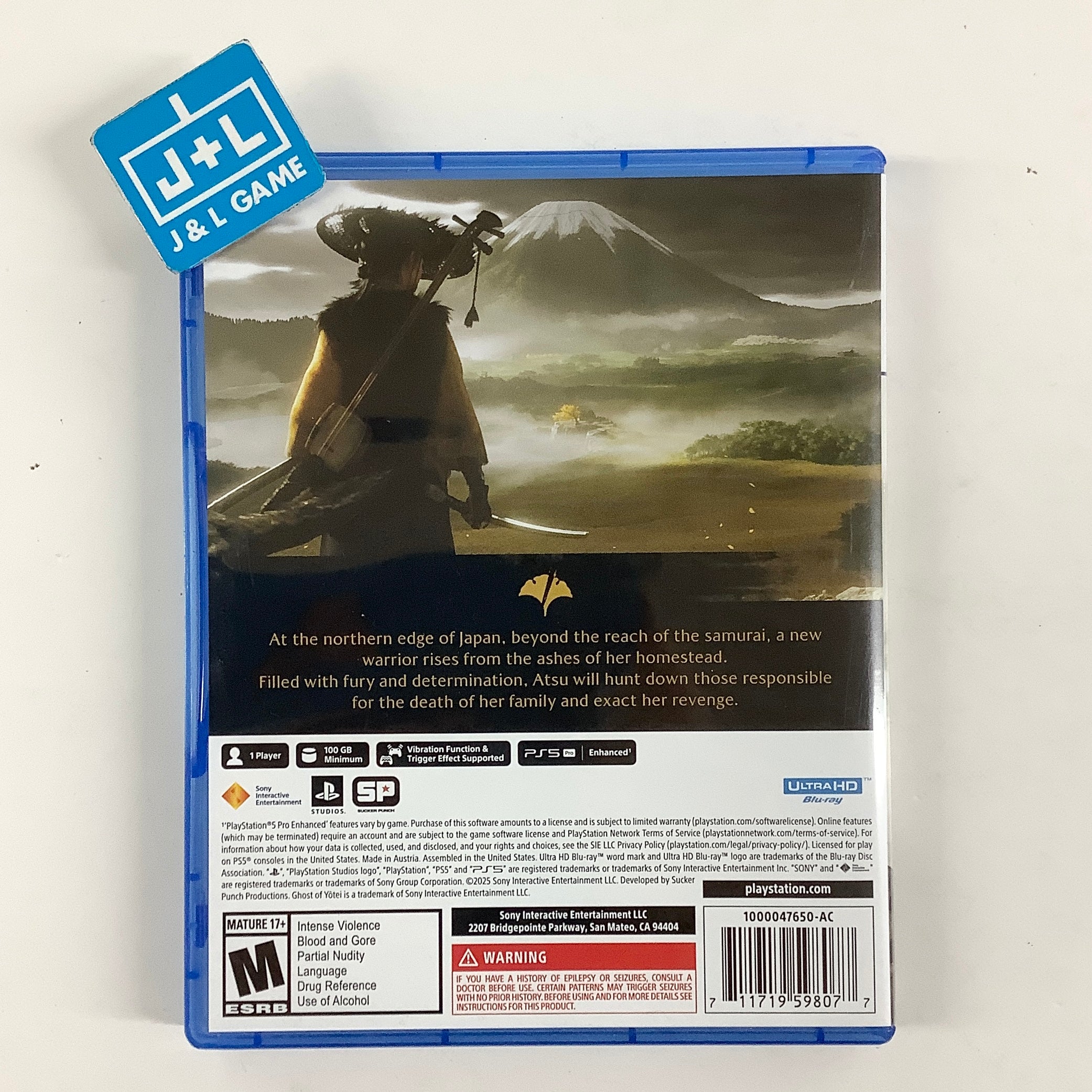 Ghost of Yotei - (PS5) PlayStation 5 [Pre-Owned] Video Games PlayStation