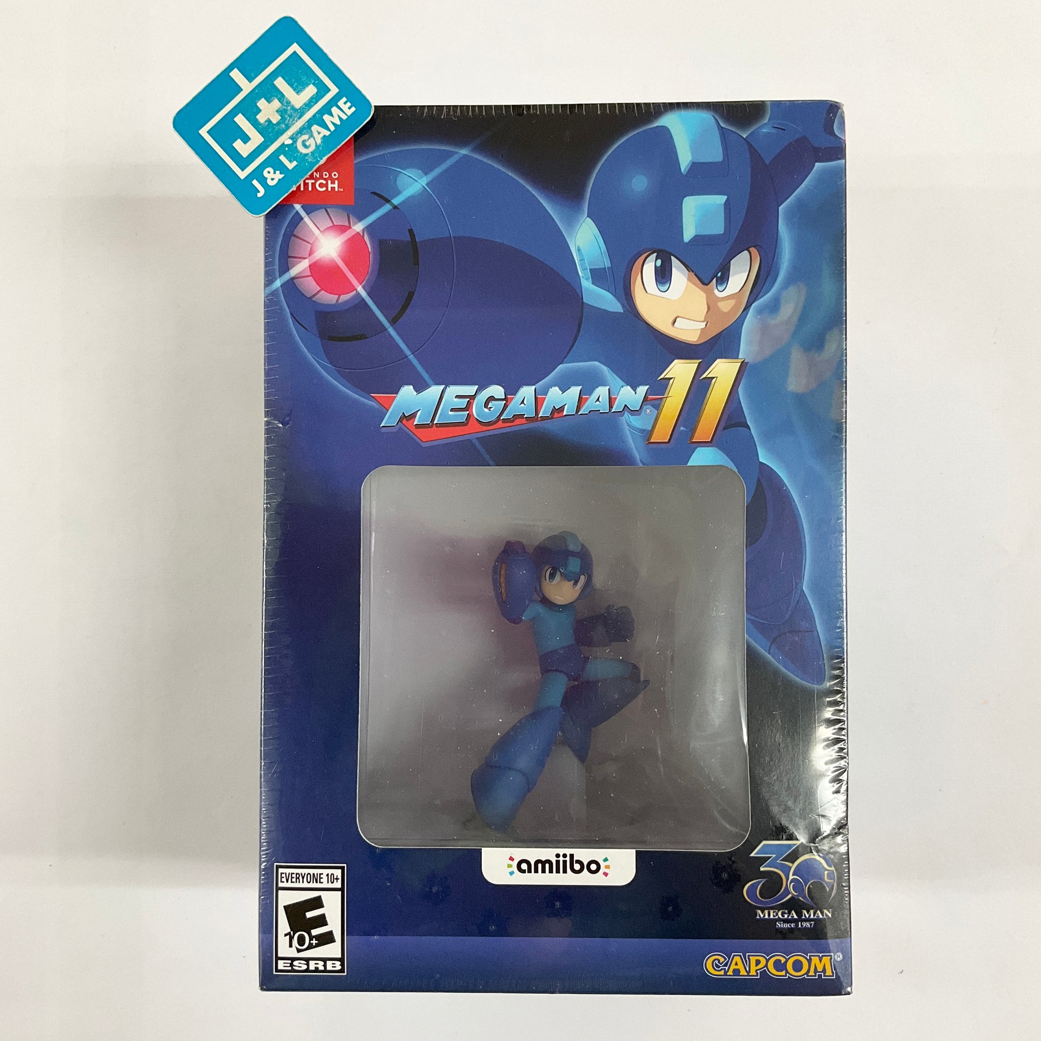 Mega Man 11 Amiibo Edition - (NSW) Nintendo Switch Video Games Capcom   