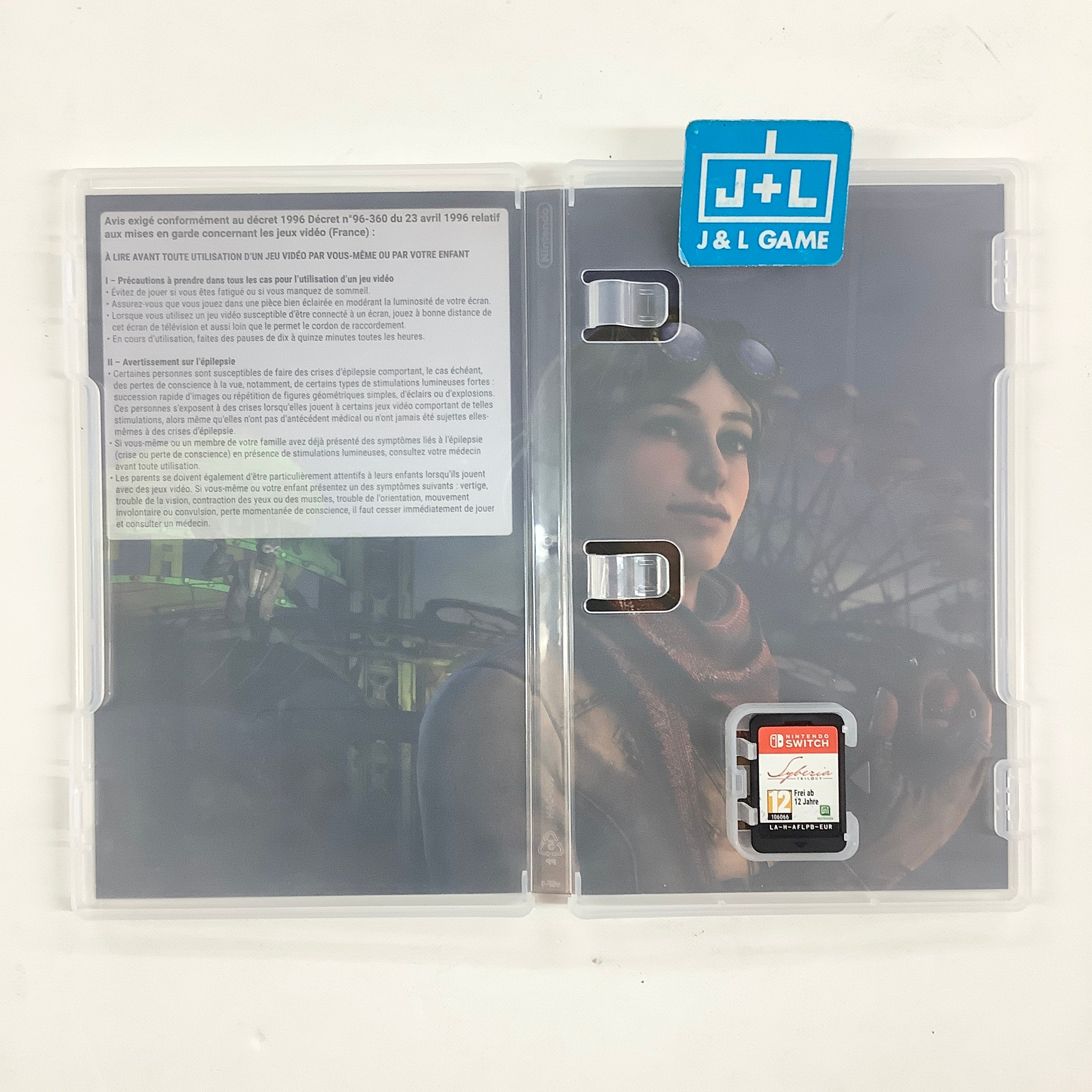 Syberia Trilogy - (NSW) Nintendo Switch [Pre-Owned] (European Import) Video Games MICROÏDS