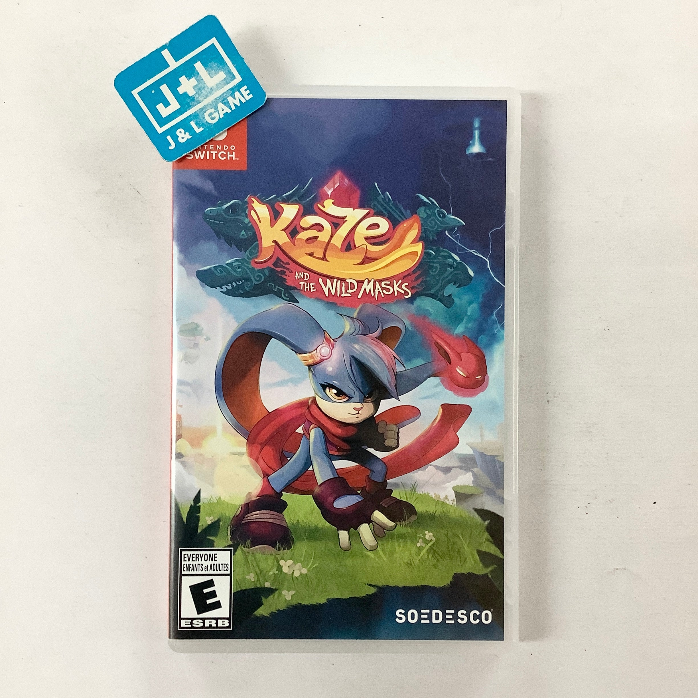 Kaze and the Wild Masks  - (NSW) Nintendo Switch [UNBOXING] Video Games Soedesco   