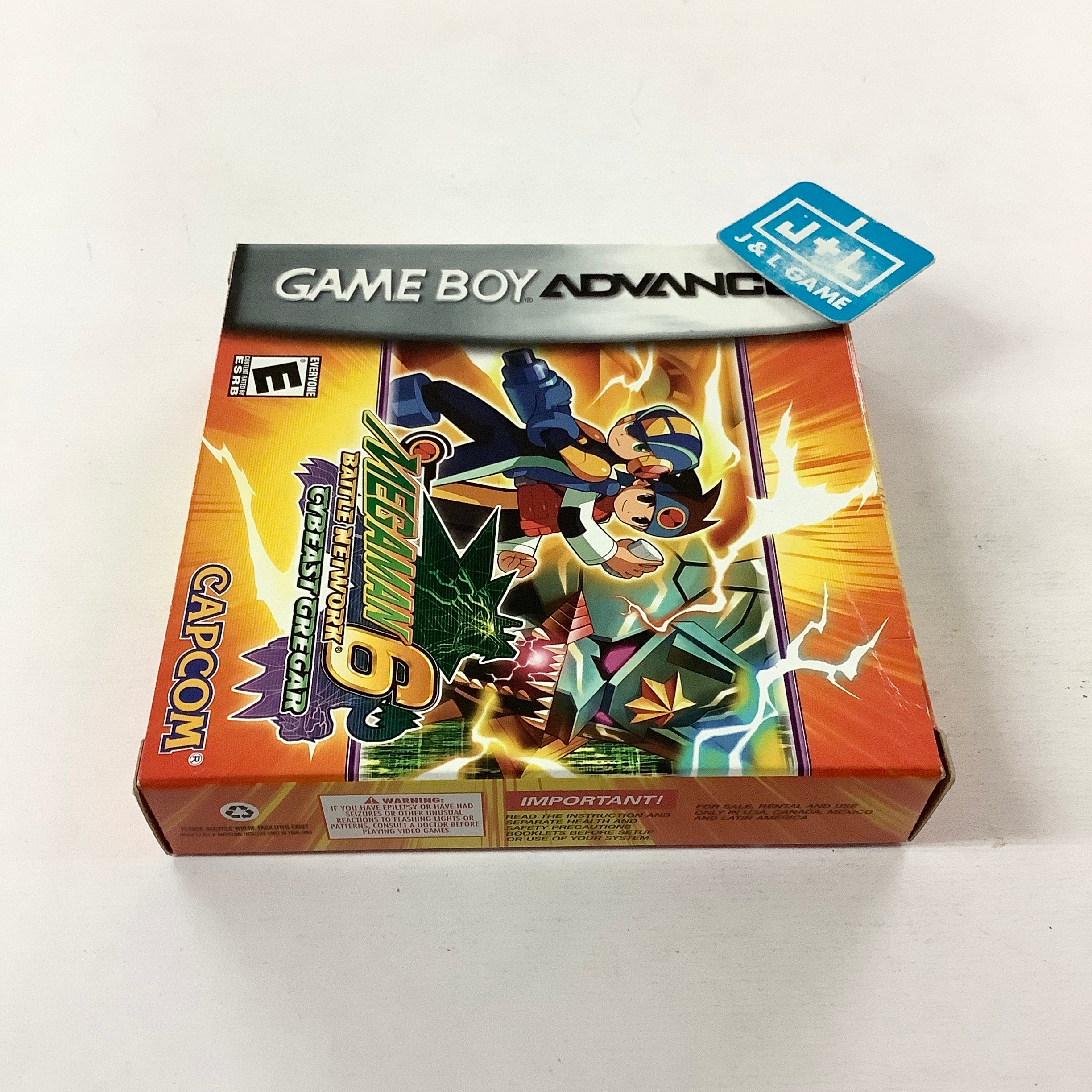 Mega Man Battle Network 6: Cybeast Gregar - (GBA) Game Boy Advance [Pre-Owned] Video Games Capcom   