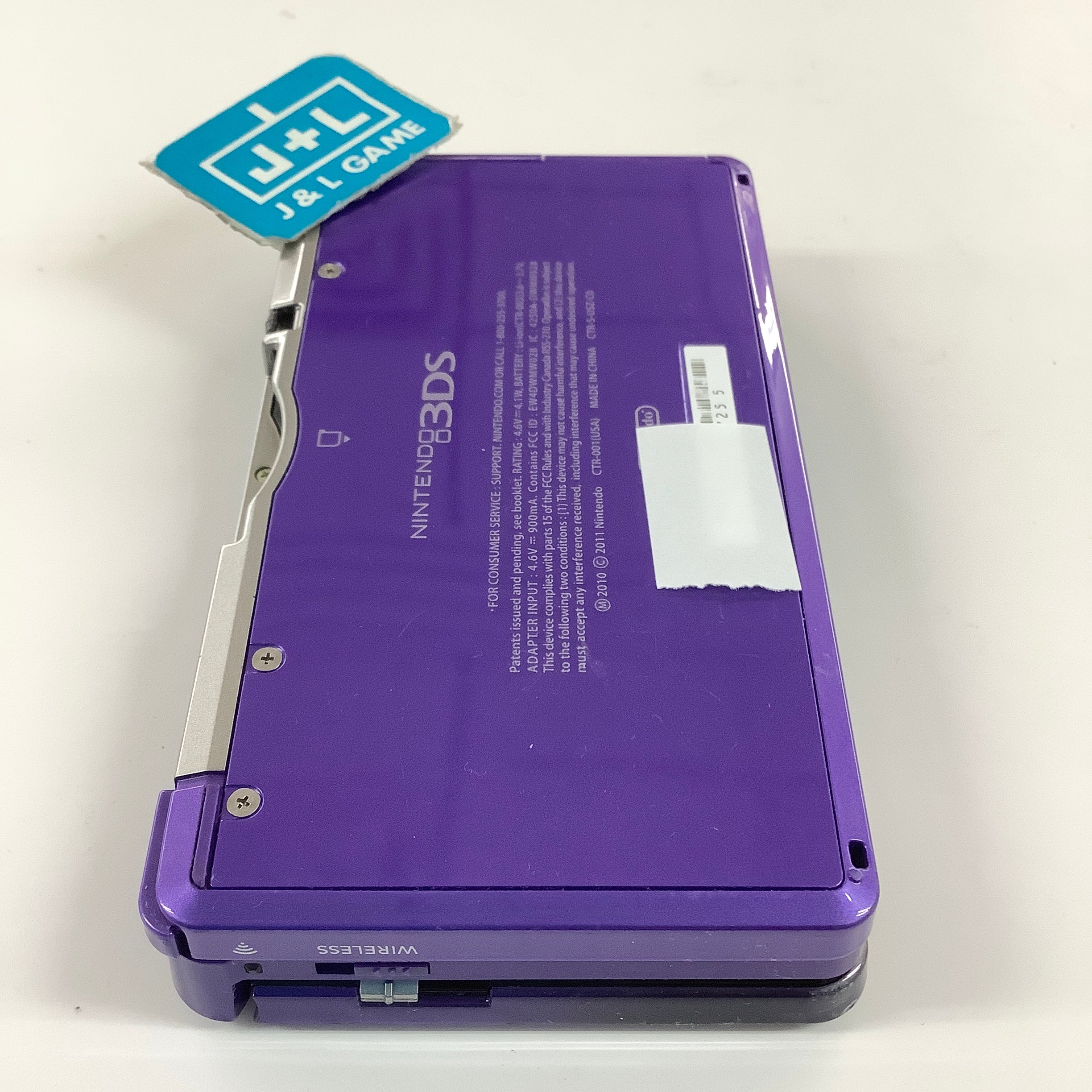 Nintendo 3DS Console (Midnight Purple) - Nintendo 3DS [Pre-Owned]