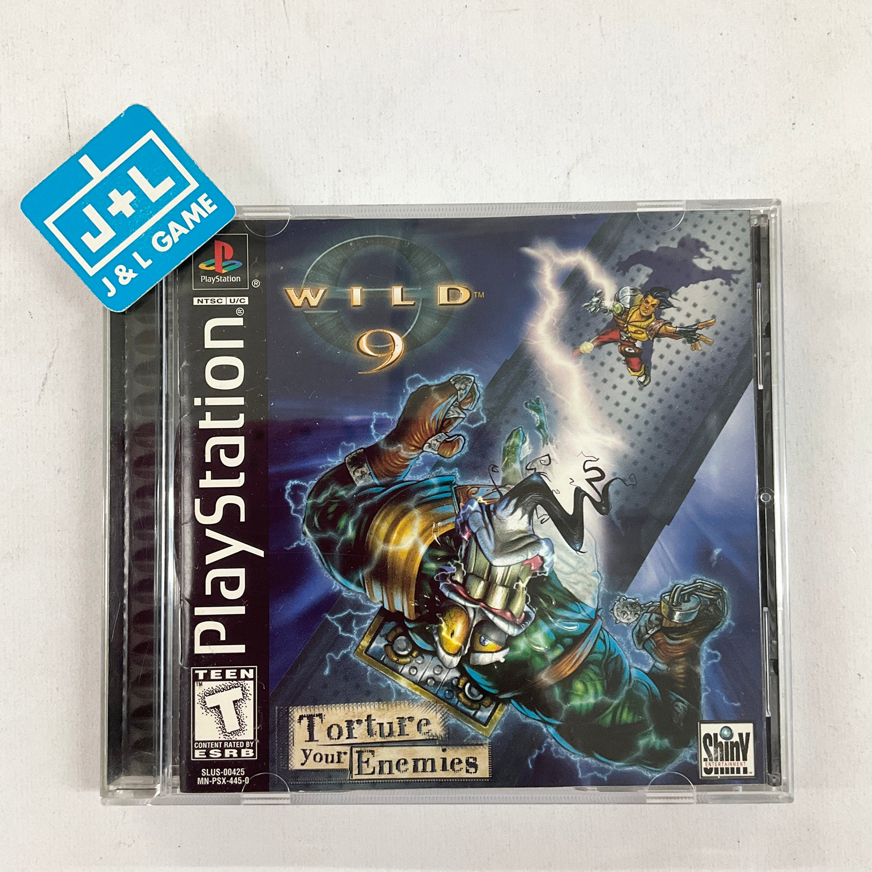 Wild 9 - (PS1) PlayStation 1 [Pre-Owned] Video Games Interplay