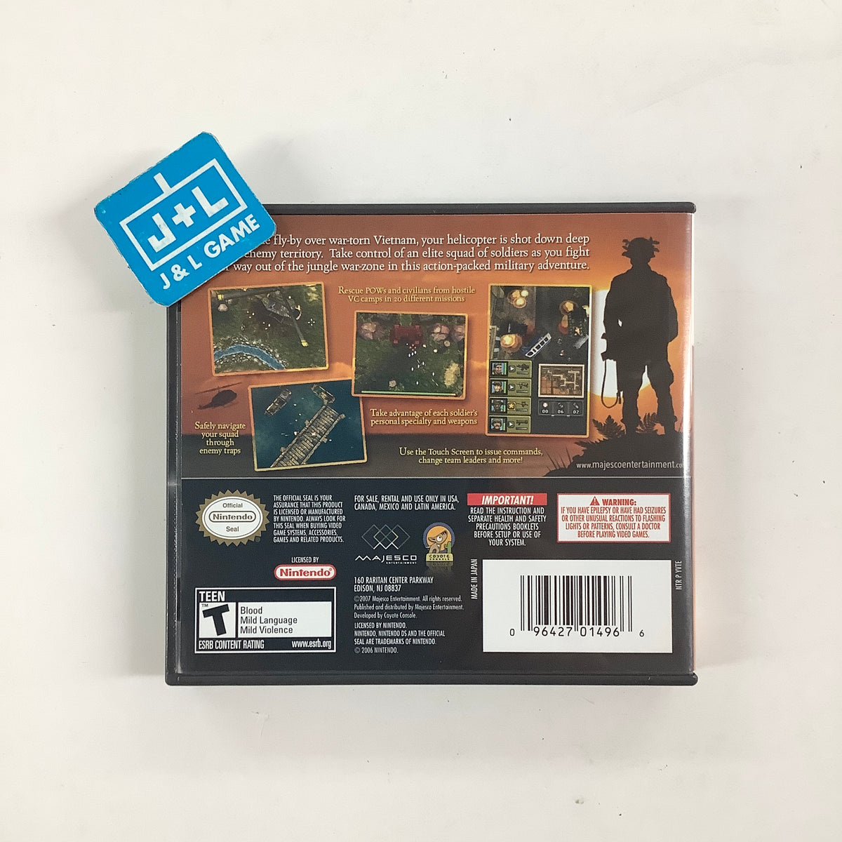 Operation: Vietnam - (NDS) Nintendo DS [Pre-Owned] Video Games Majesco