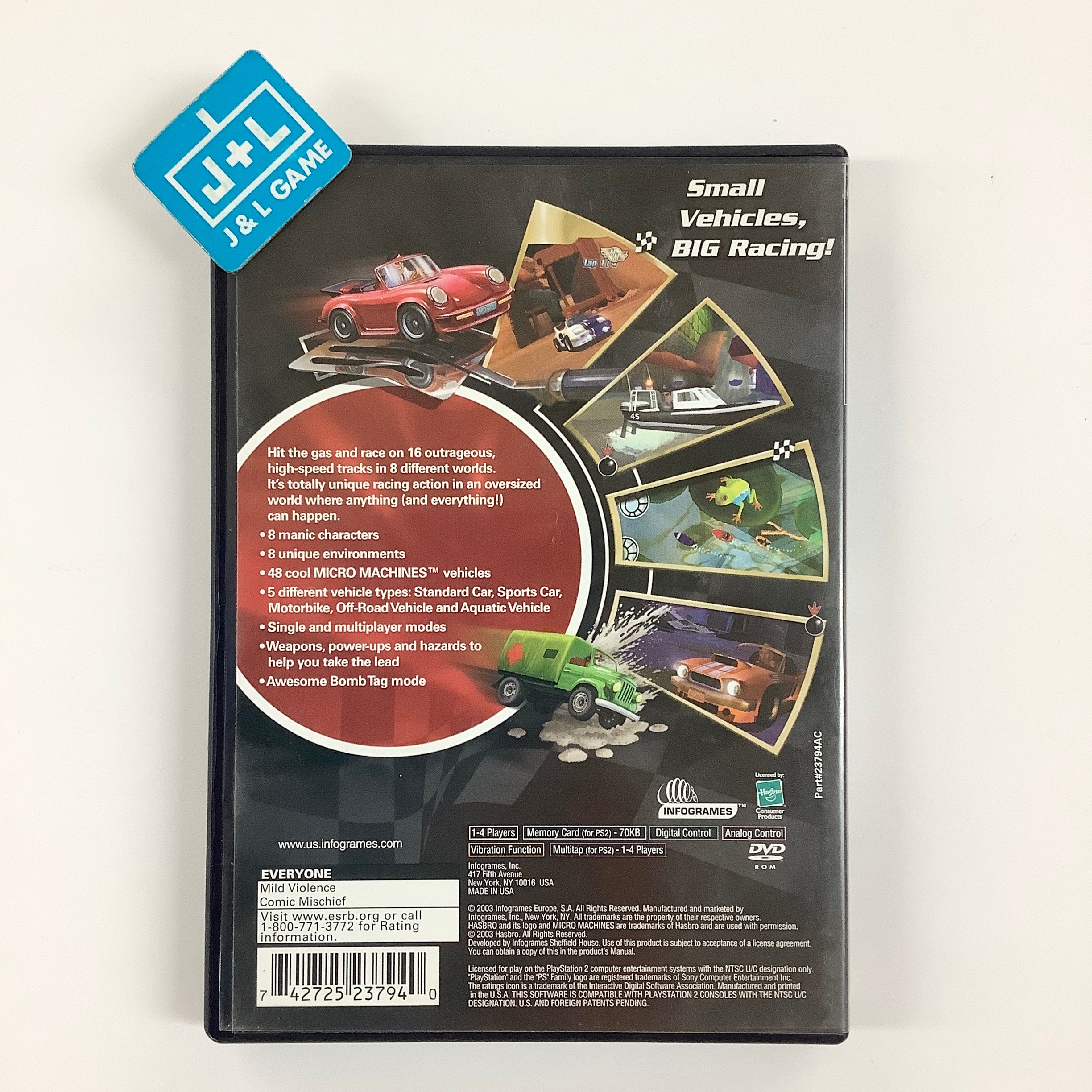 Micro Machines - (PS2) PlayStation 2 [Pre-Owned] Video Games Codemasters