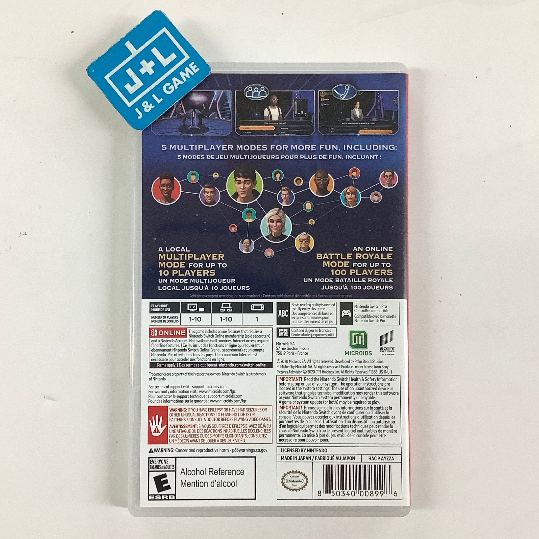 Who Wants to Be A Millionaire - (NSW) Nintendo Switch [Pre-Owned] Video Games MICROÏDS