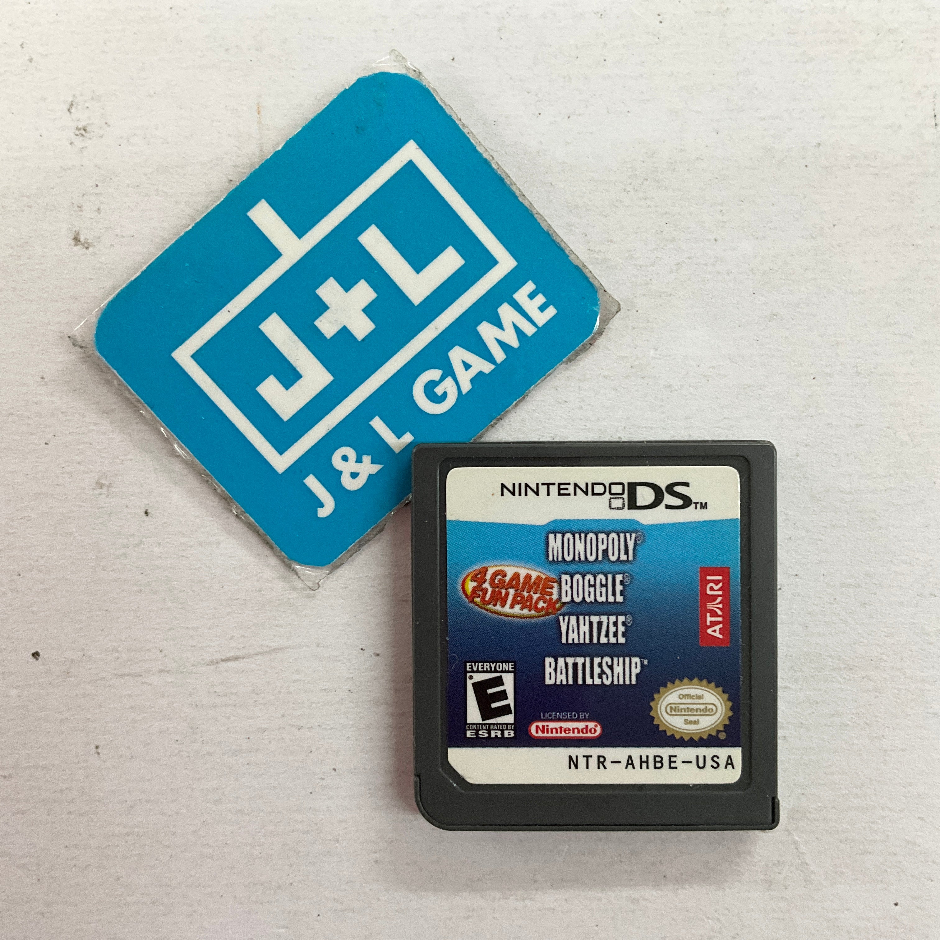 Monopoly / Boggle / Yahtzee / Battleship - (NDS) Nintendo DS [Pre-Owned] Video Games Atari SA