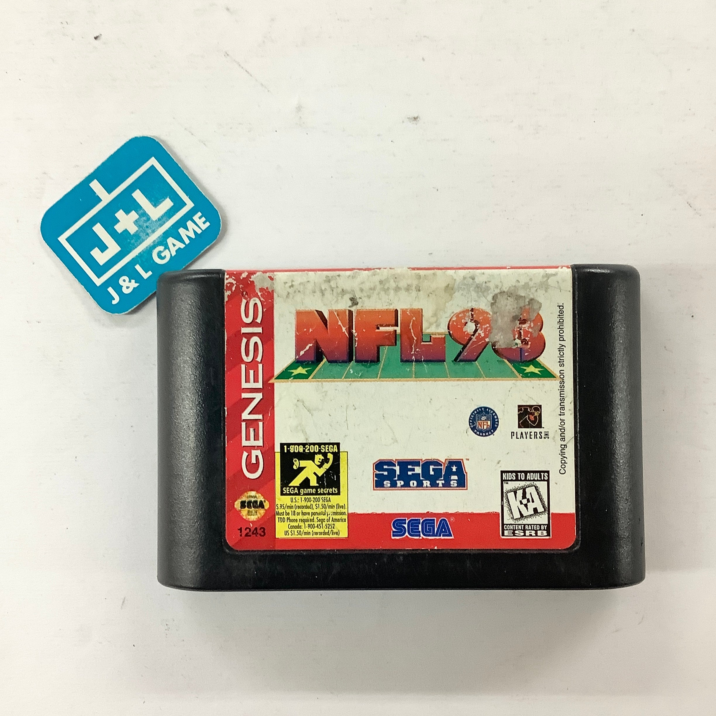 NFL 98 - (SG) SEGA Genesis [Pre-Owned] | J&L Game