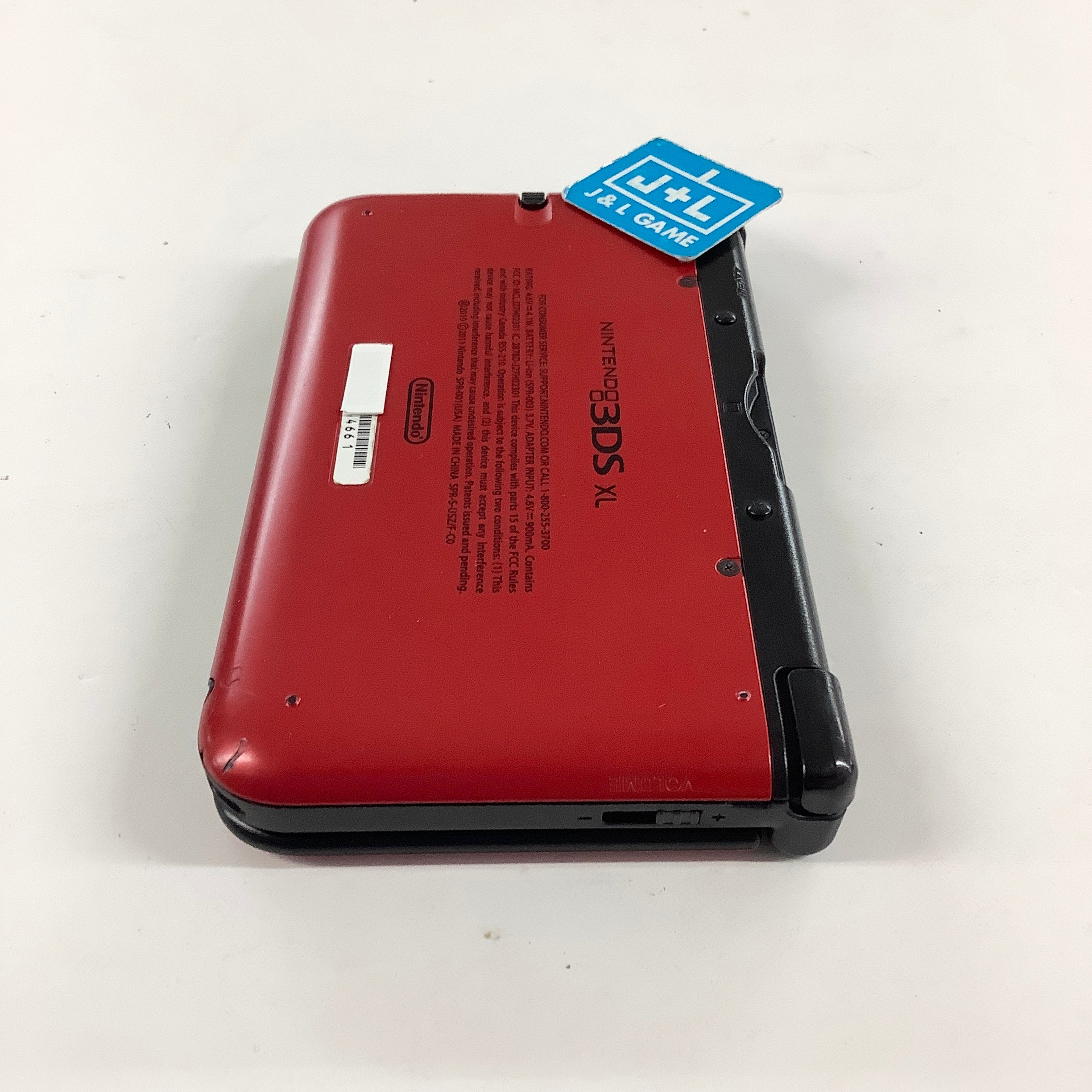 Nintendo 3DS XL Console (Red/Black) - Nintendo 3DS [Pre-Owned]#(4661)