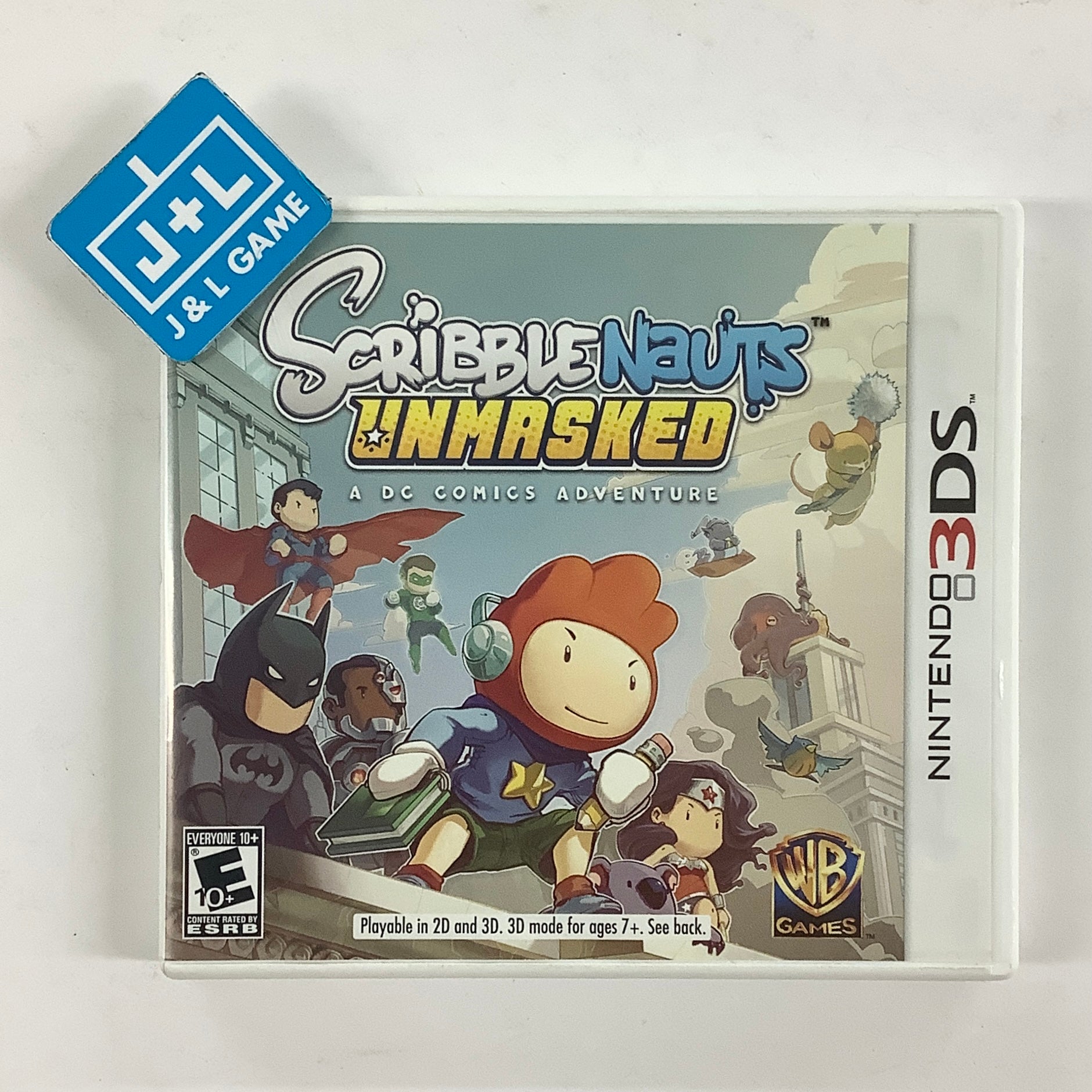 Scribblenauts Unmasked: A DC Comics Adventure - Nintendo 3DS [Pre-Owned] Video Games Warner Bros. Interactive Entertainment