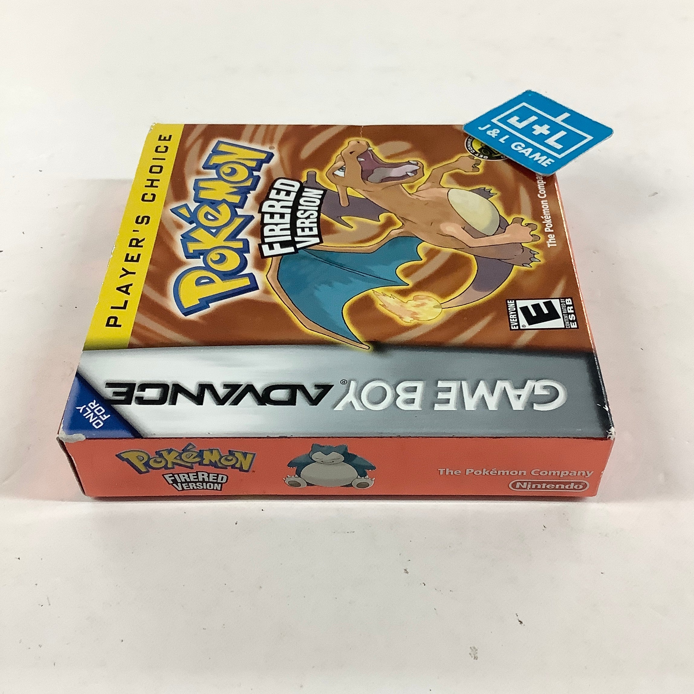 Pokemon FireRed Version (Player's Choice) - (GBA) Game Boy Advance [Pre-Owned] Video Games Nintendo