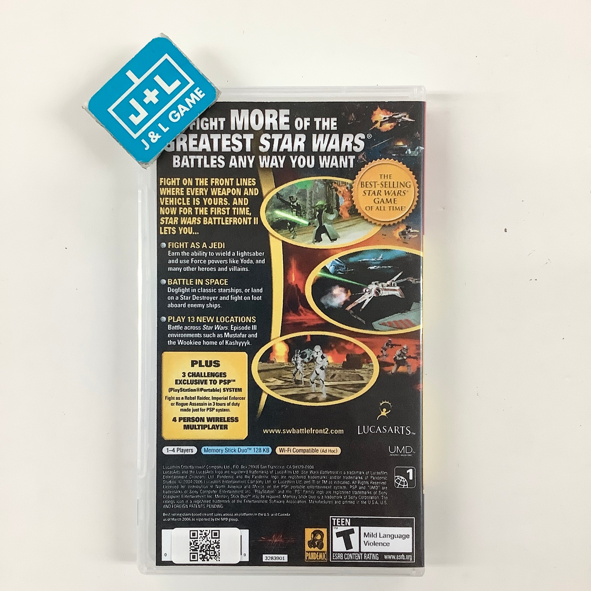 Star Wars: Battlefront II (Greatest Hits) - Sony PSP [Pre-Owned] Video Games LucasArts