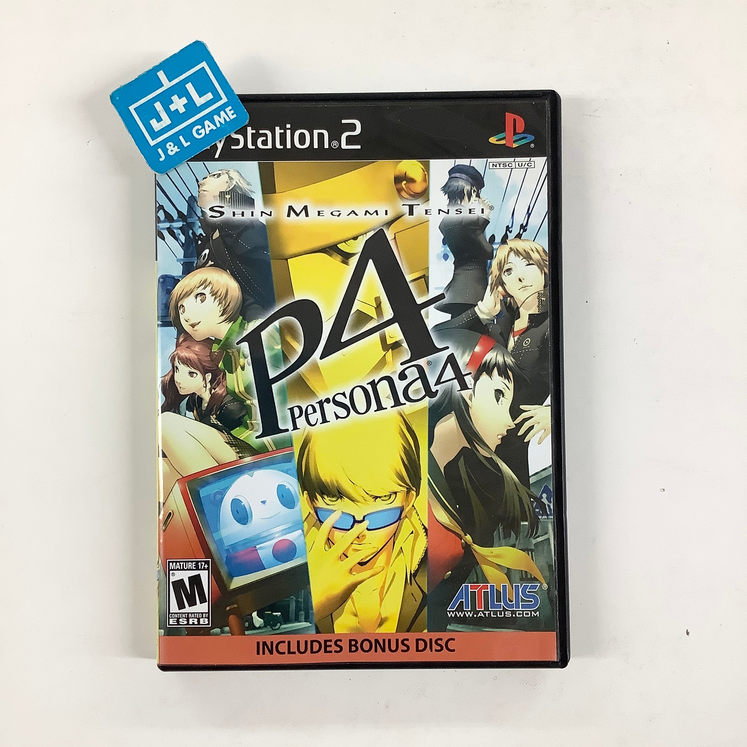 Shin Megami Tensei: Persona 4 (Missing Bonus Disc) - (PS2) PlayStation 2 [Pre-Owned]