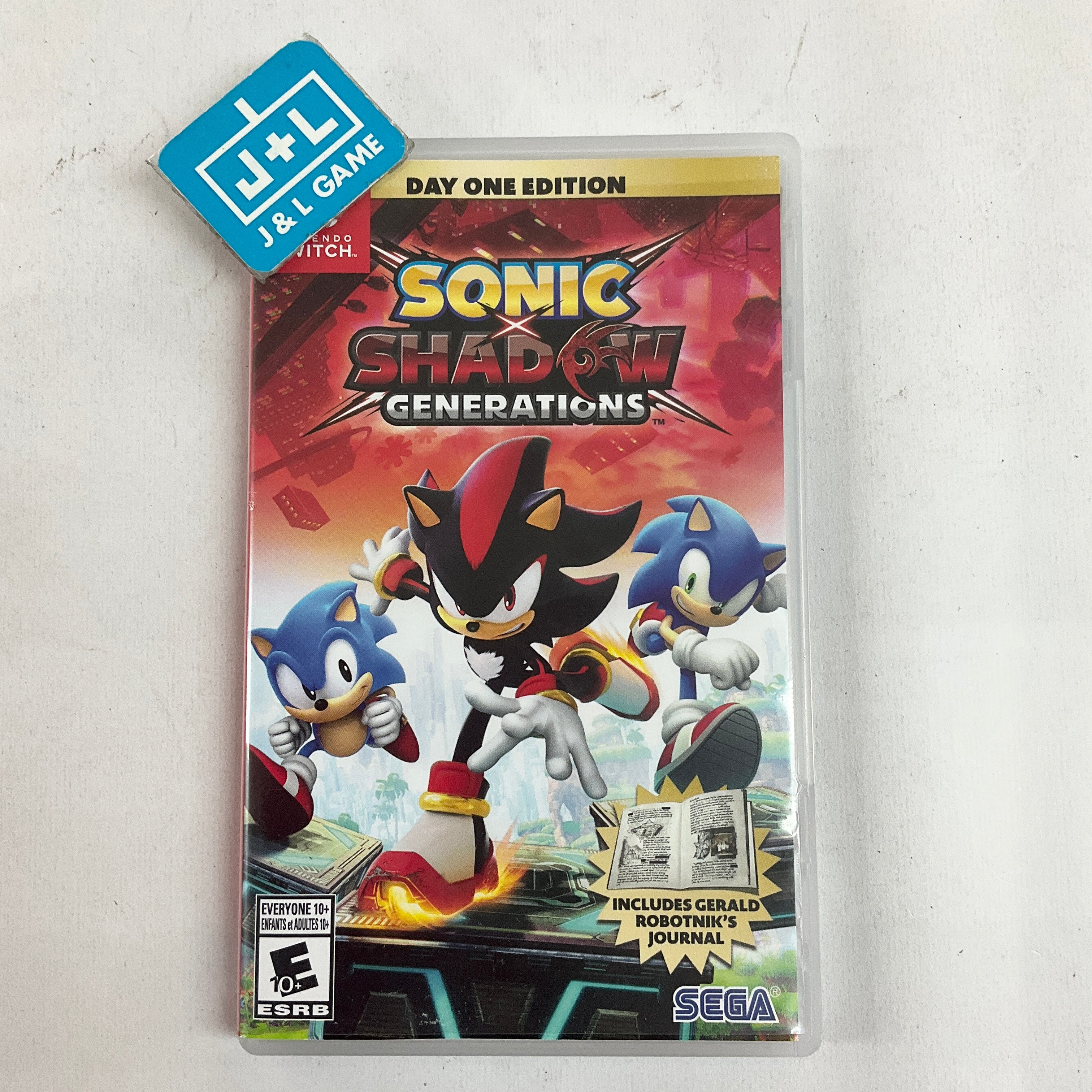 Sonic X Shadow Generations - (NSW) Nintendo Switch [Pre-Owned] Video Games Sega