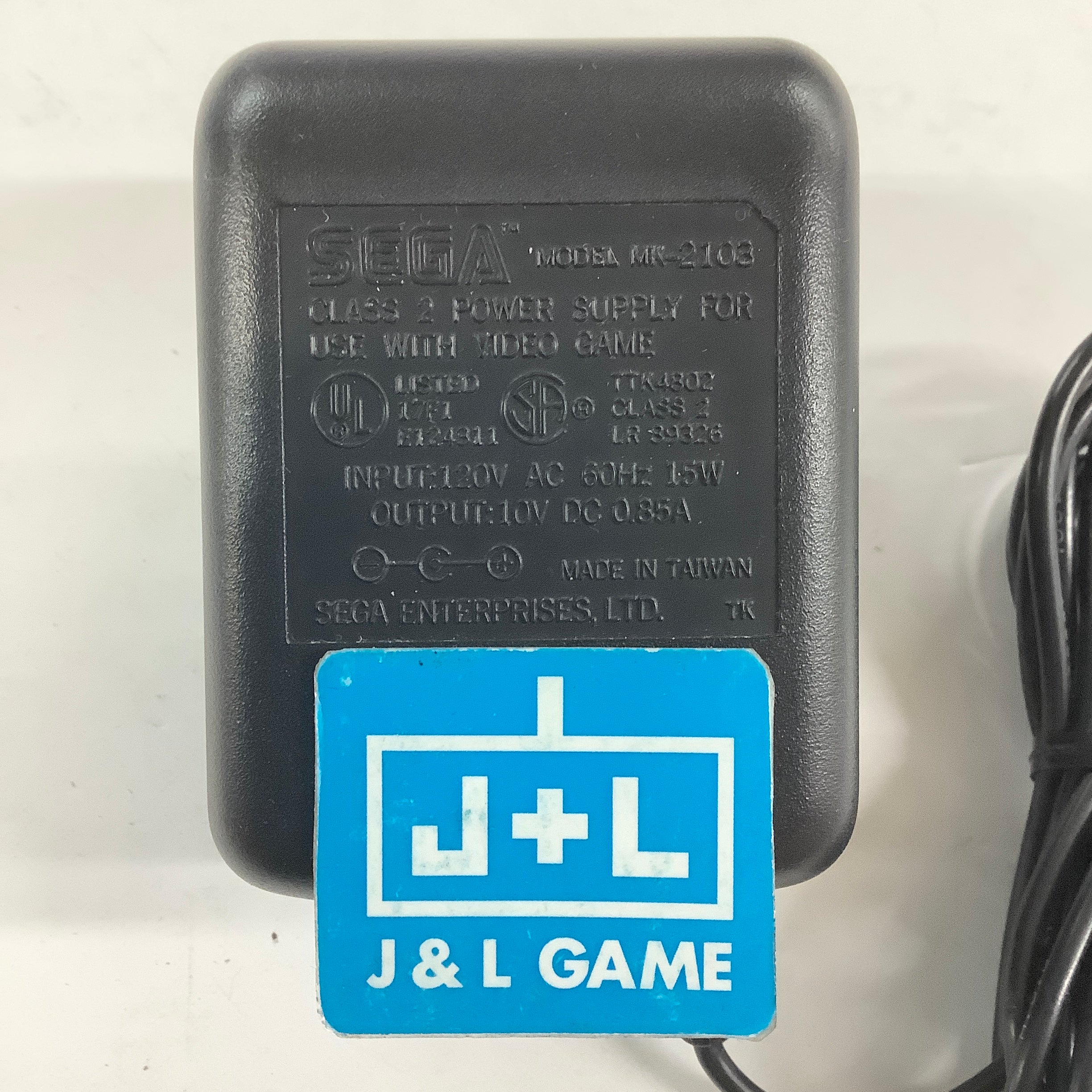Sega Genesis MK-2103 AC Adapter - (SG) Sega Genesis [Pre-Owned] Accessories SEGA