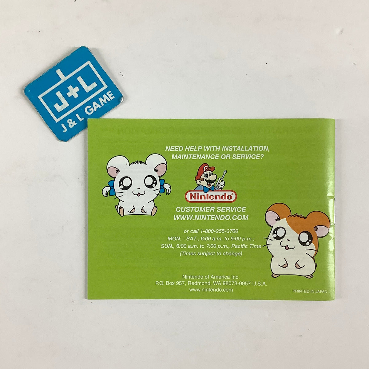 Hamtaro: Ham-Hams Unite! - (GBC) Game Boy Color [Pre-Owned]