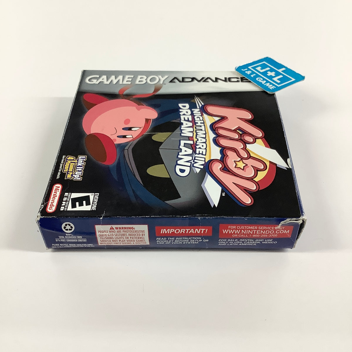 Kirby: Nightmare in Dream Land - (GBA) Game Boy Advance [Pre-Owned] Video Games Nintendo