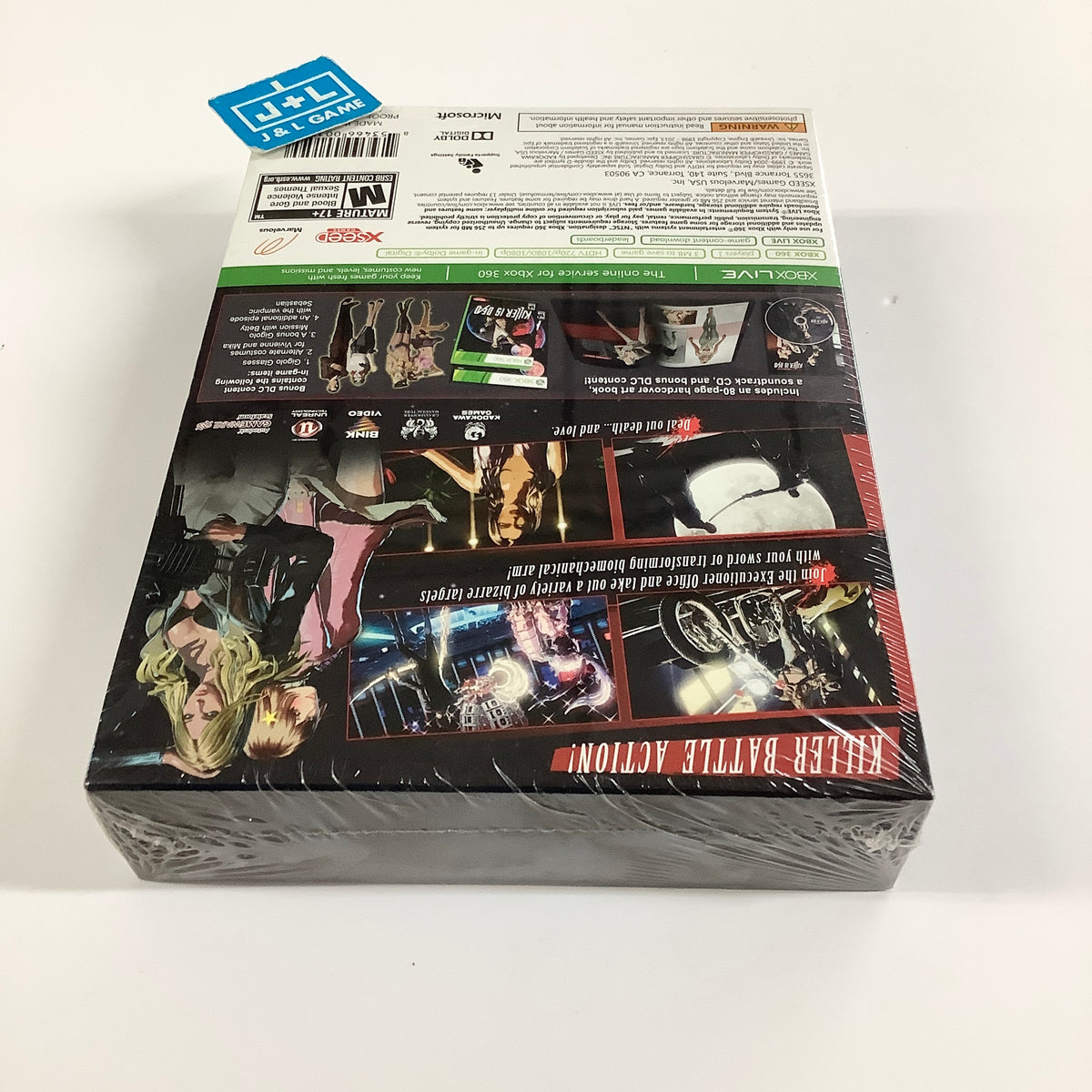 Killer Is Dead (Limited Edition) - Xbox 360 Video Games Xseed