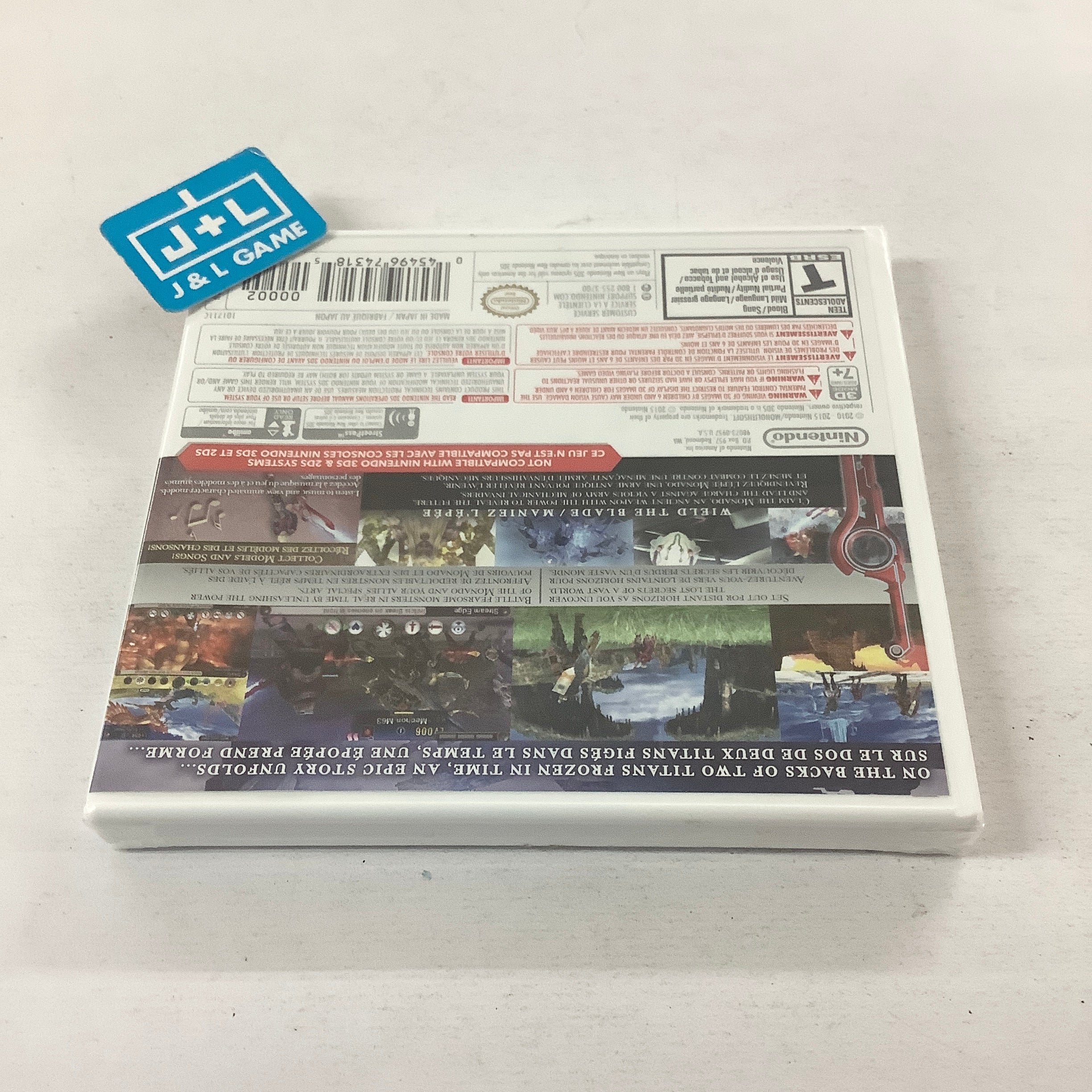 Xenoblade Chronicles 3D - Nintendo 3DS Video Games Nintendo   