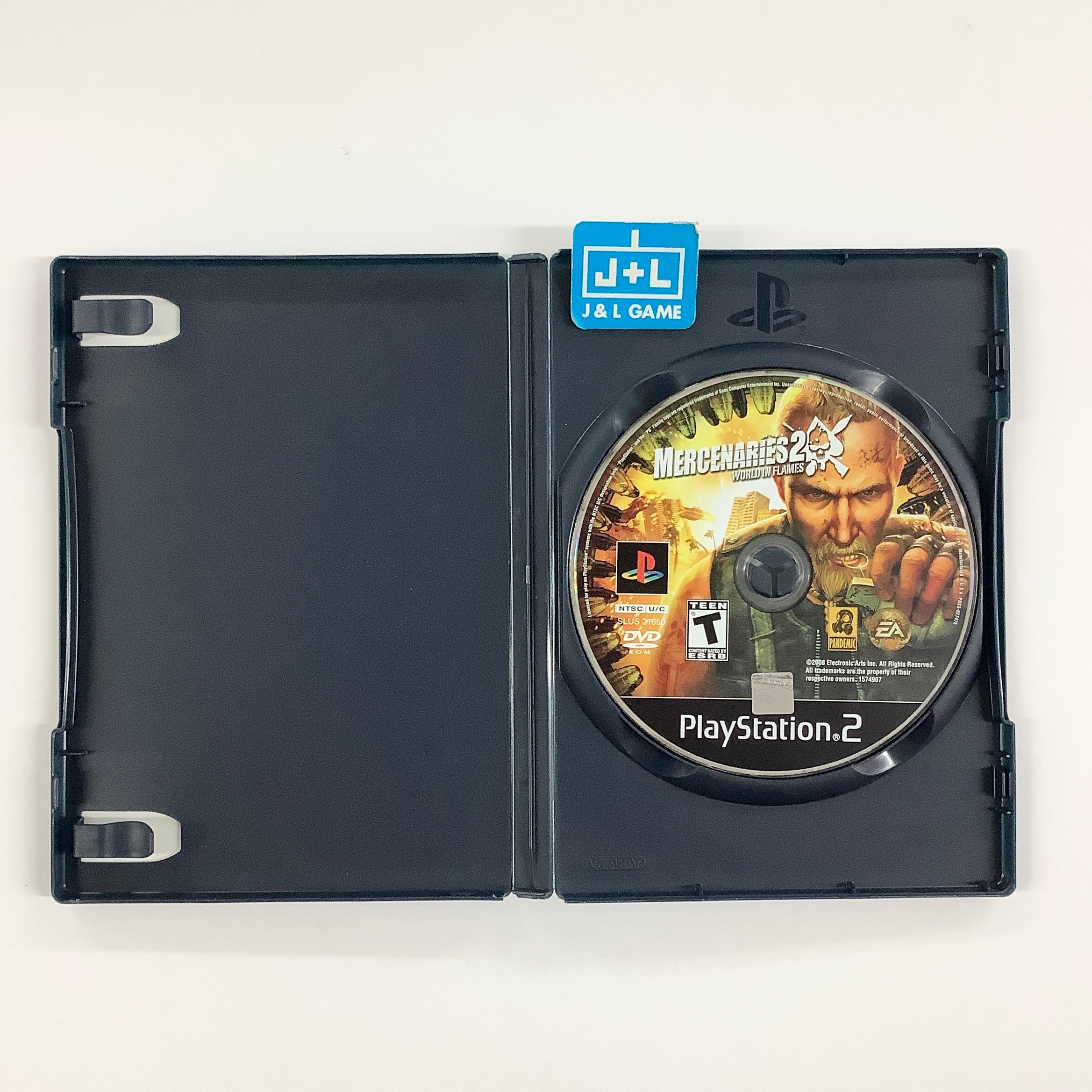 Mercenaries 2: World in Flames - (PS2) PlayStation 2 [Pre-Owned] Video Games Electronic Arts