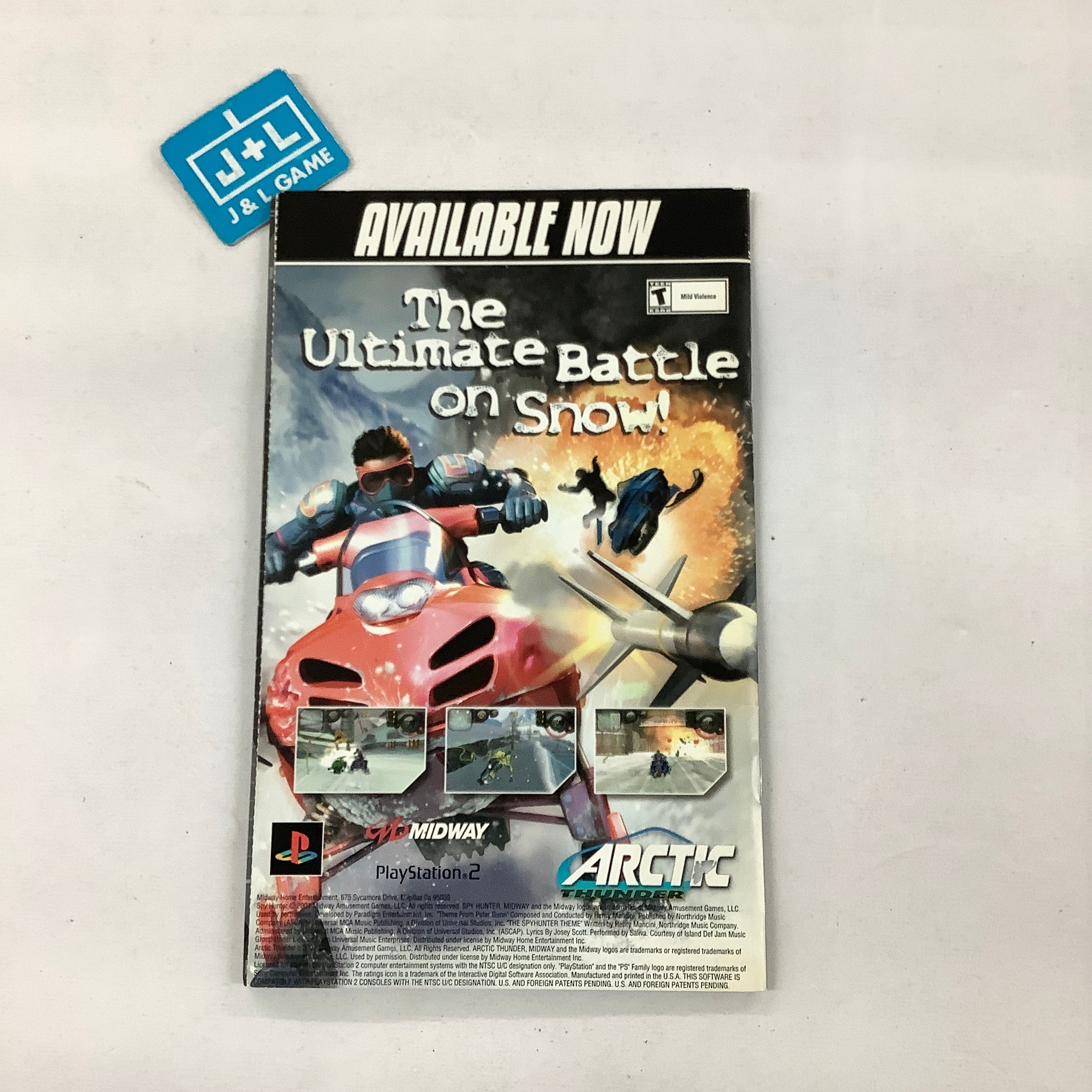 Spy Hunter (Greatest Hits) - (PS2) PlayStation 2 [Pre-Owned] Video Games Midway